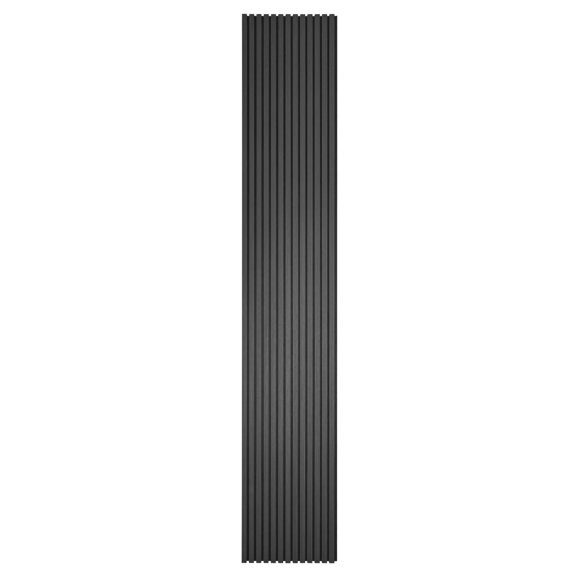 Akustikpanel i svart ekfanér 3000x520x18 mm