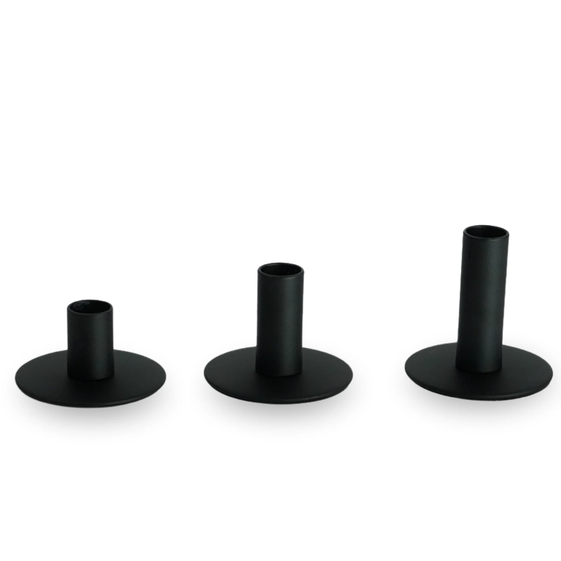 Alana ljusstake set i svart