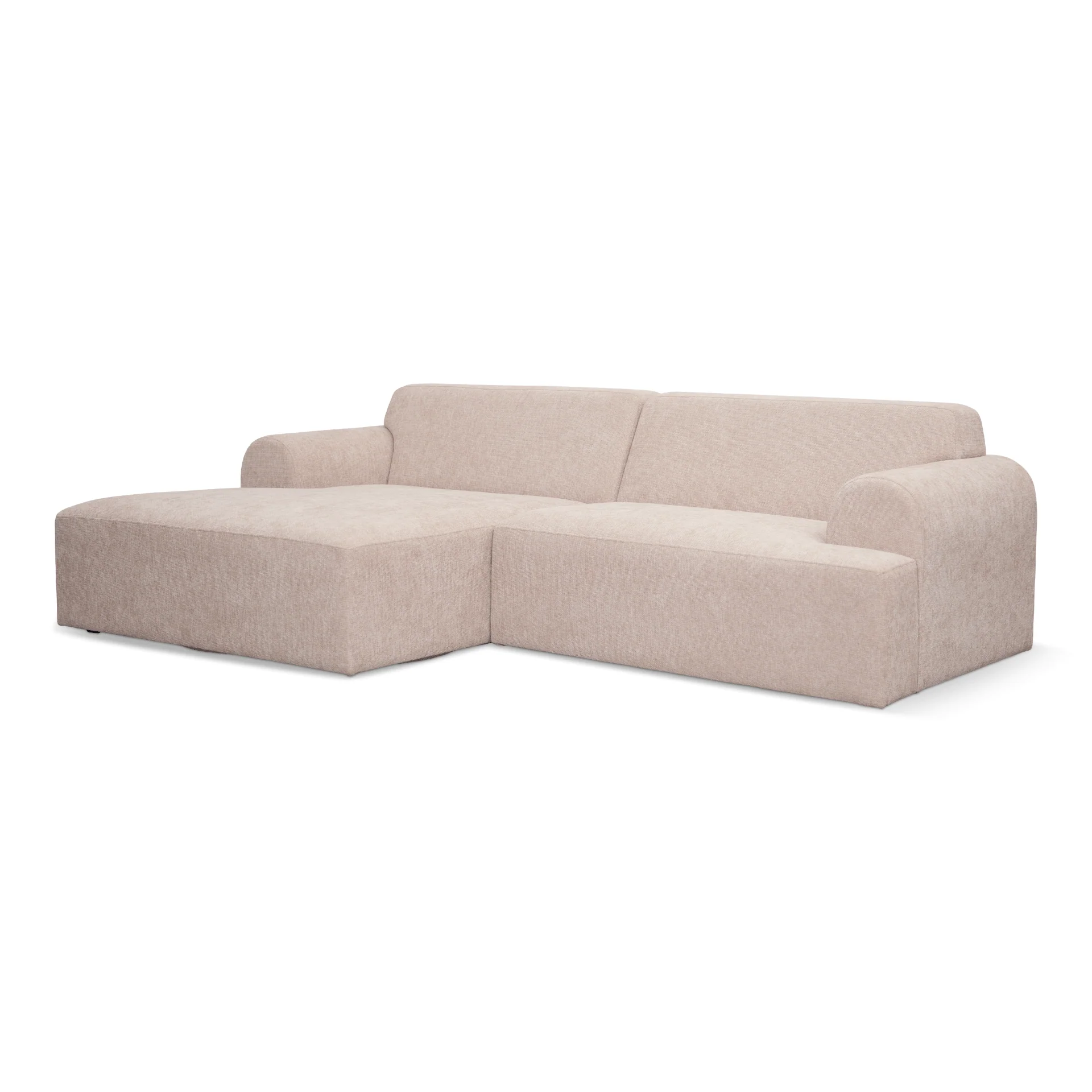 Arianna schäslongsoffa kräm - Vänstervänd - Image 9