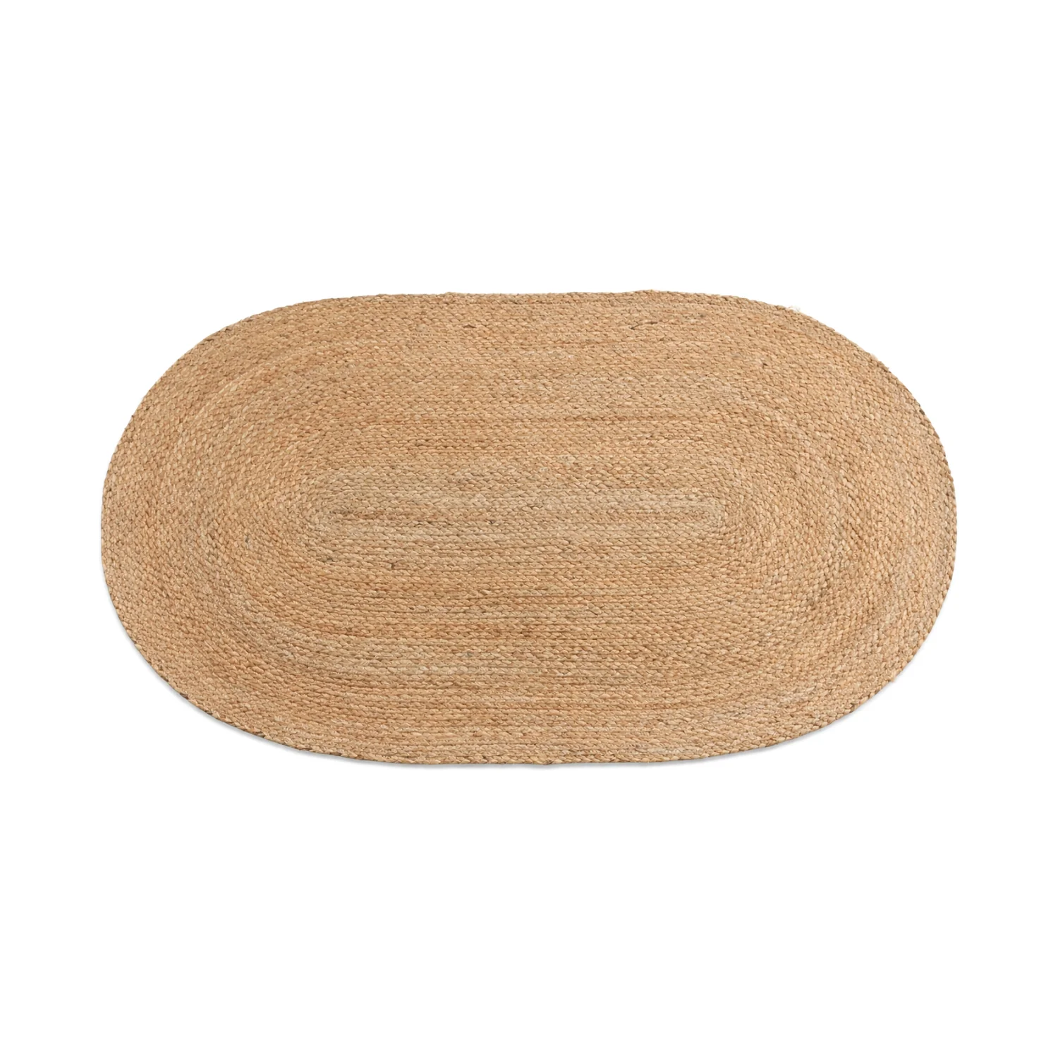 Arthur oval matta - Jute 50x70cm
