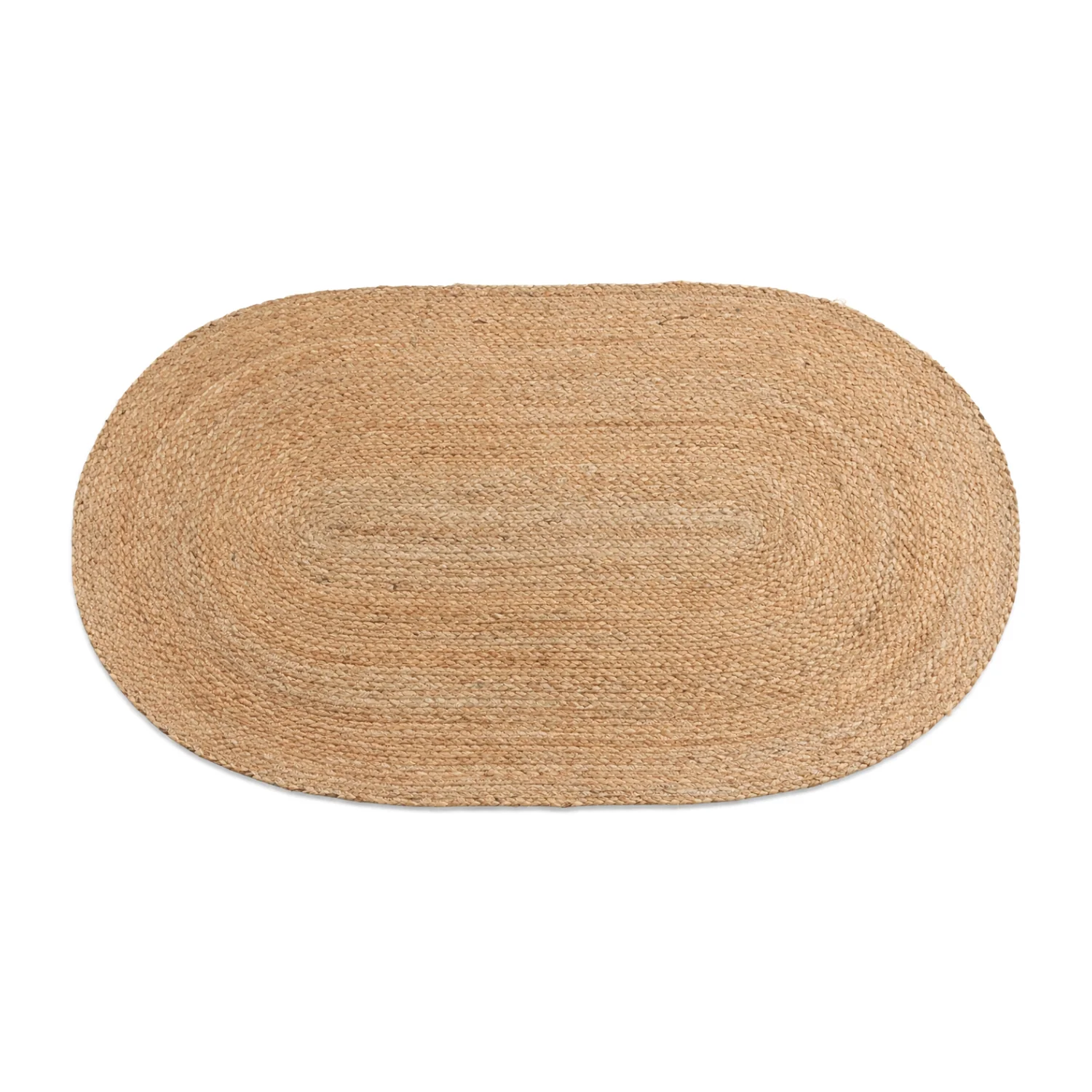 Arthur oval matta - Jute 60x90 cm