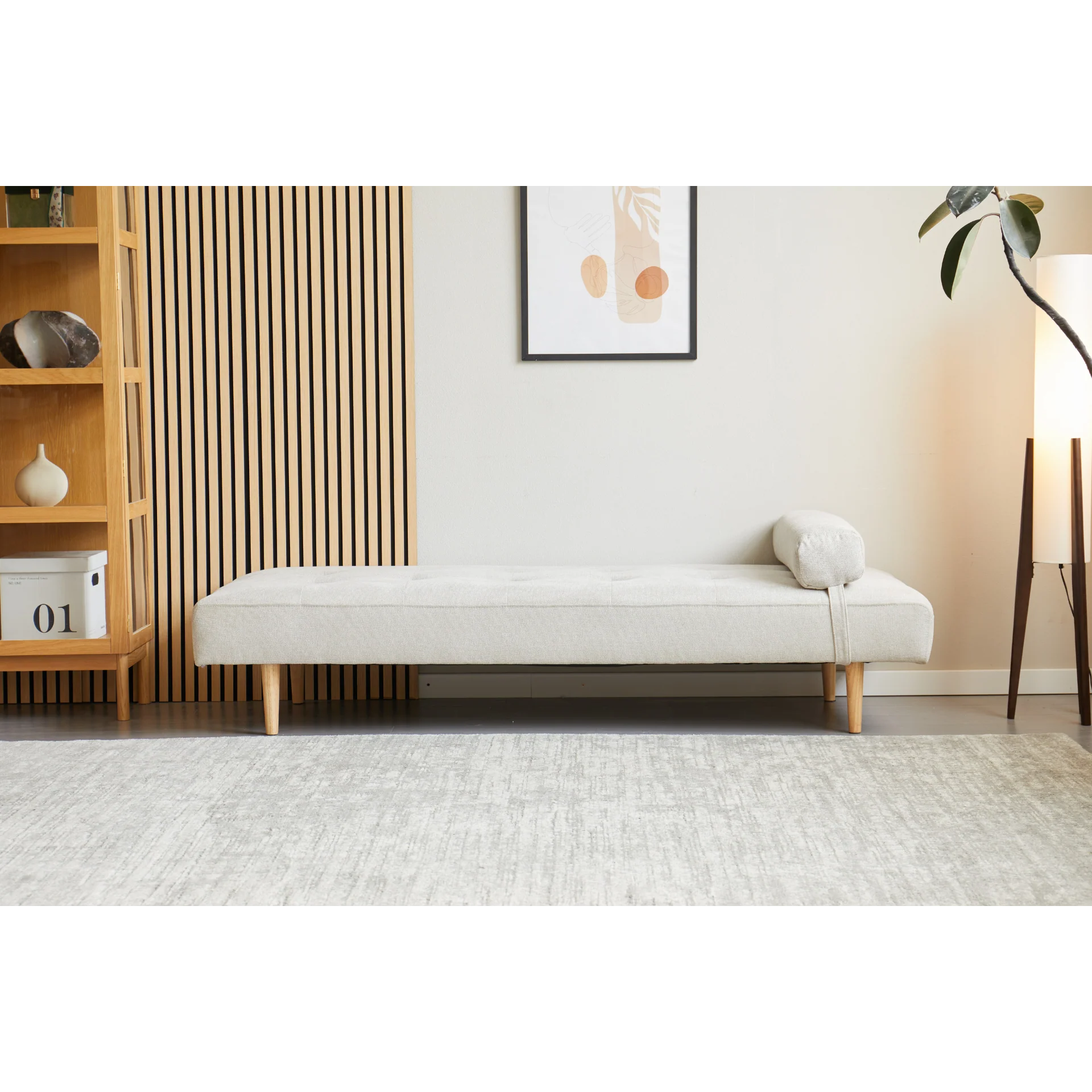 Audrey daybed beige H:56 x B:80 x L:200 - Image 12