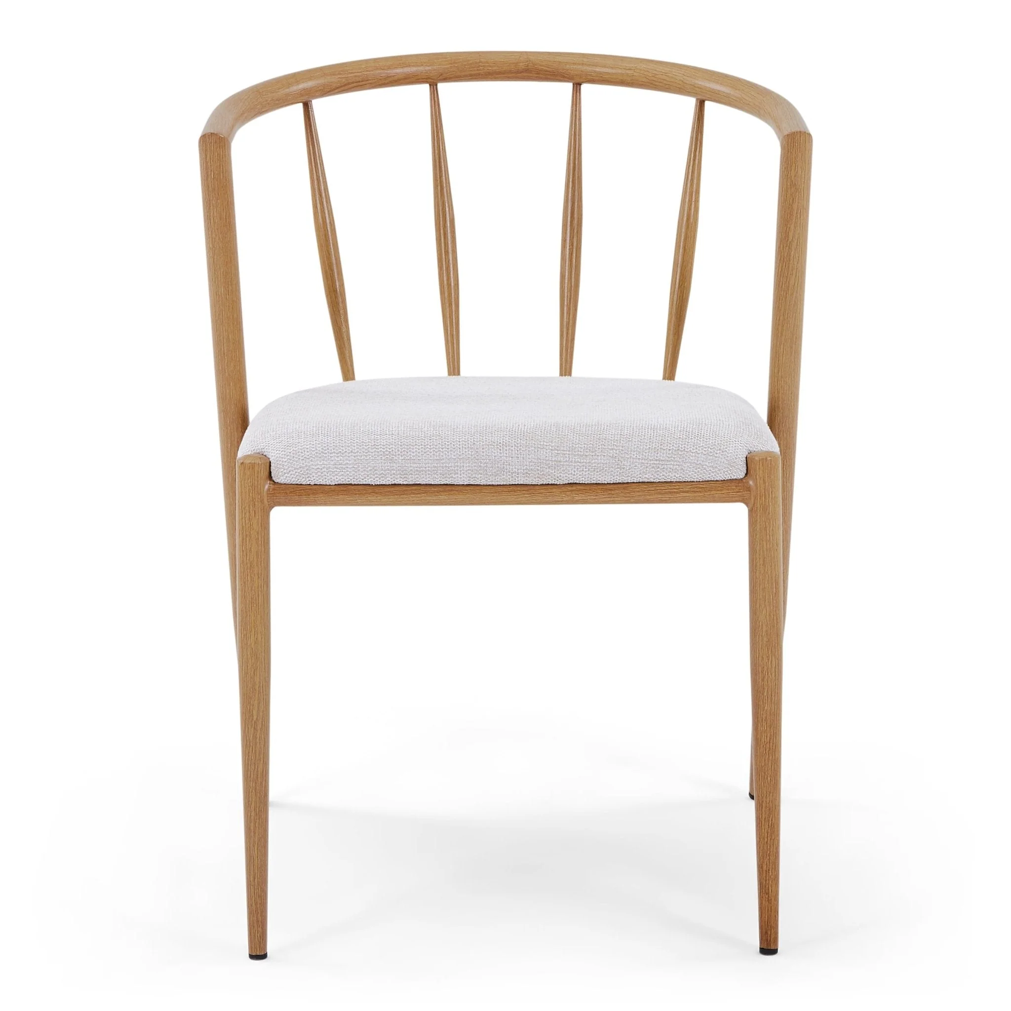 Bella matstol - Eklook med beige klädd sits - Image 6