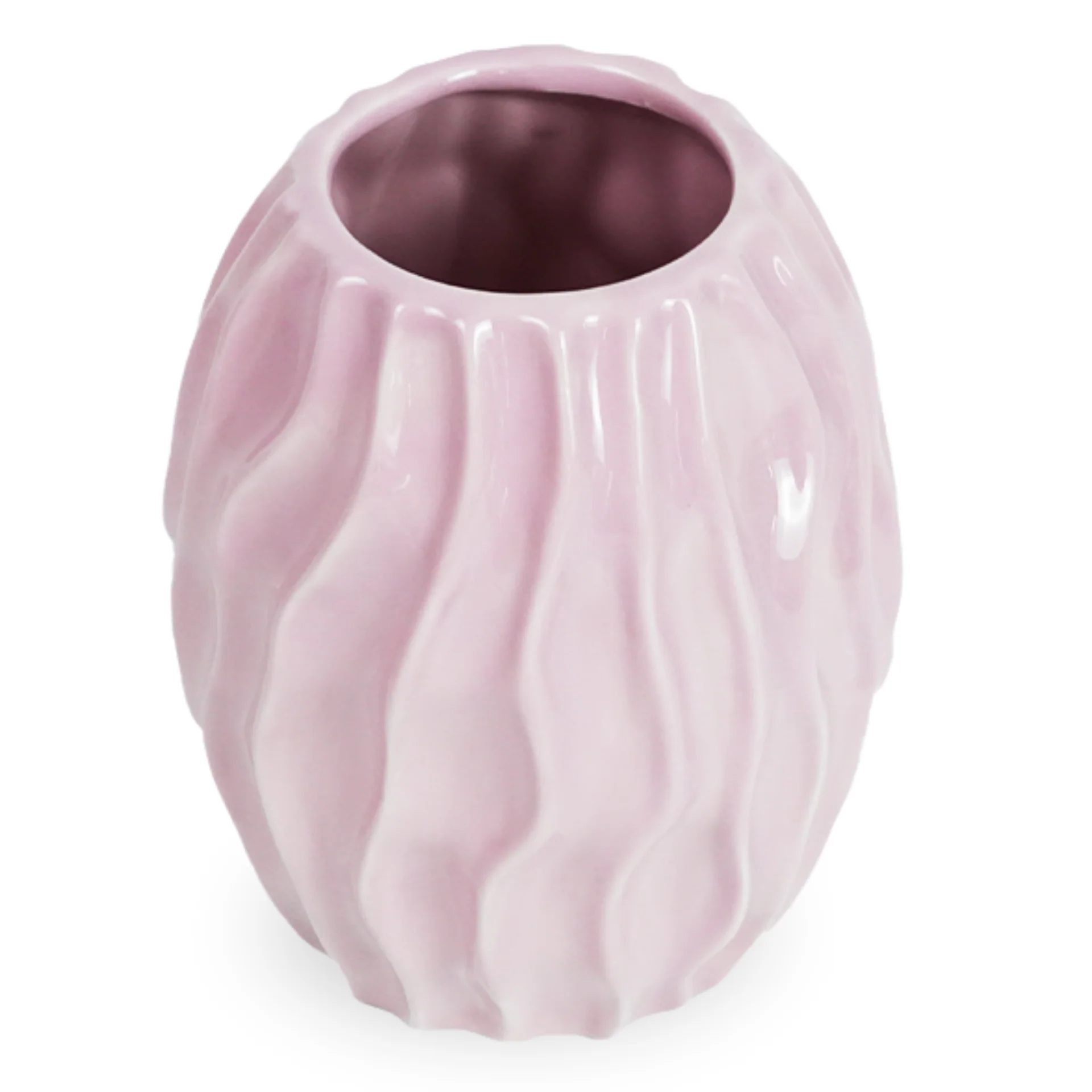 Betty keramisk vas ljusrosa 15,4 cm - Image 3