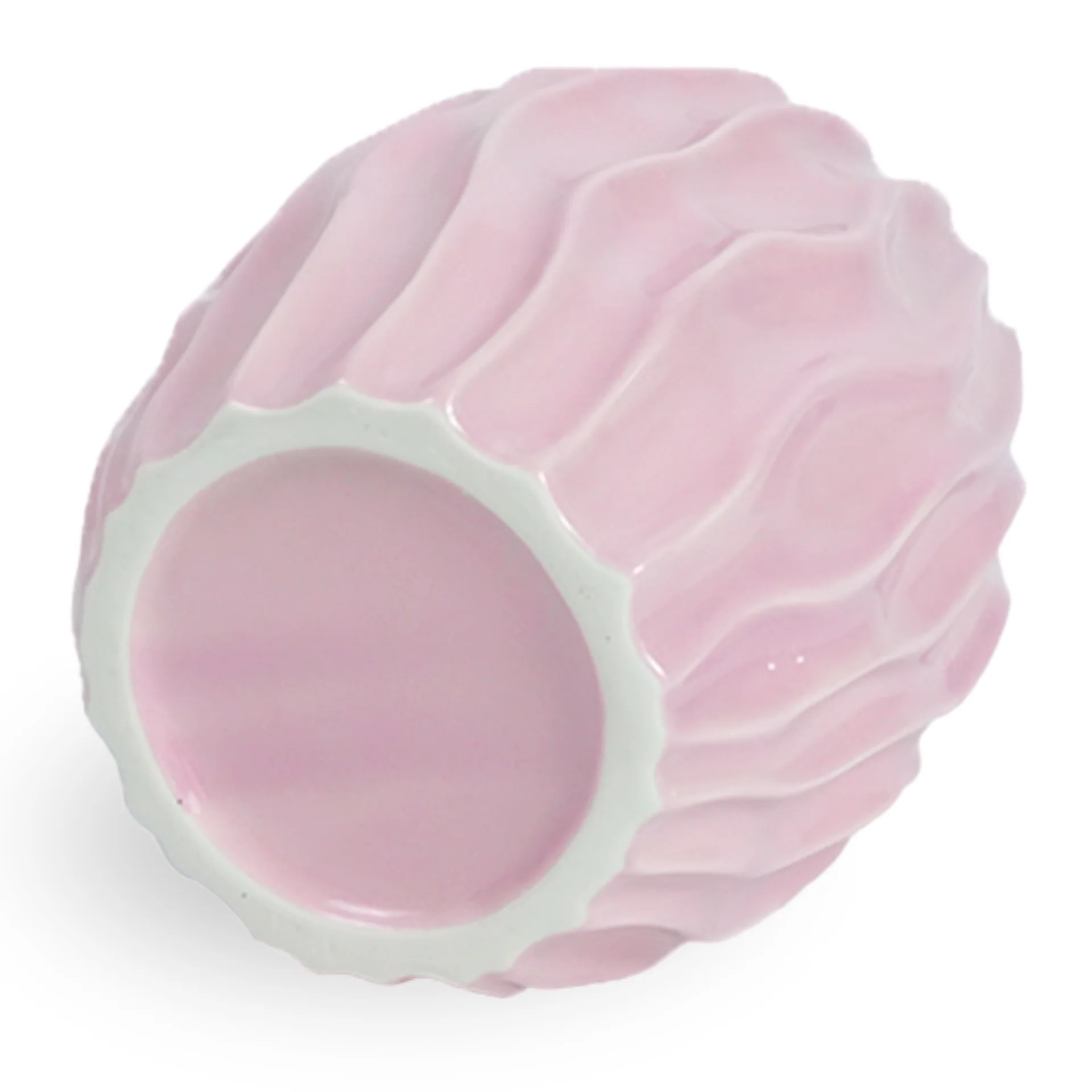 Betty keramisk vas ljusrosa 15,4 cm - Image 4