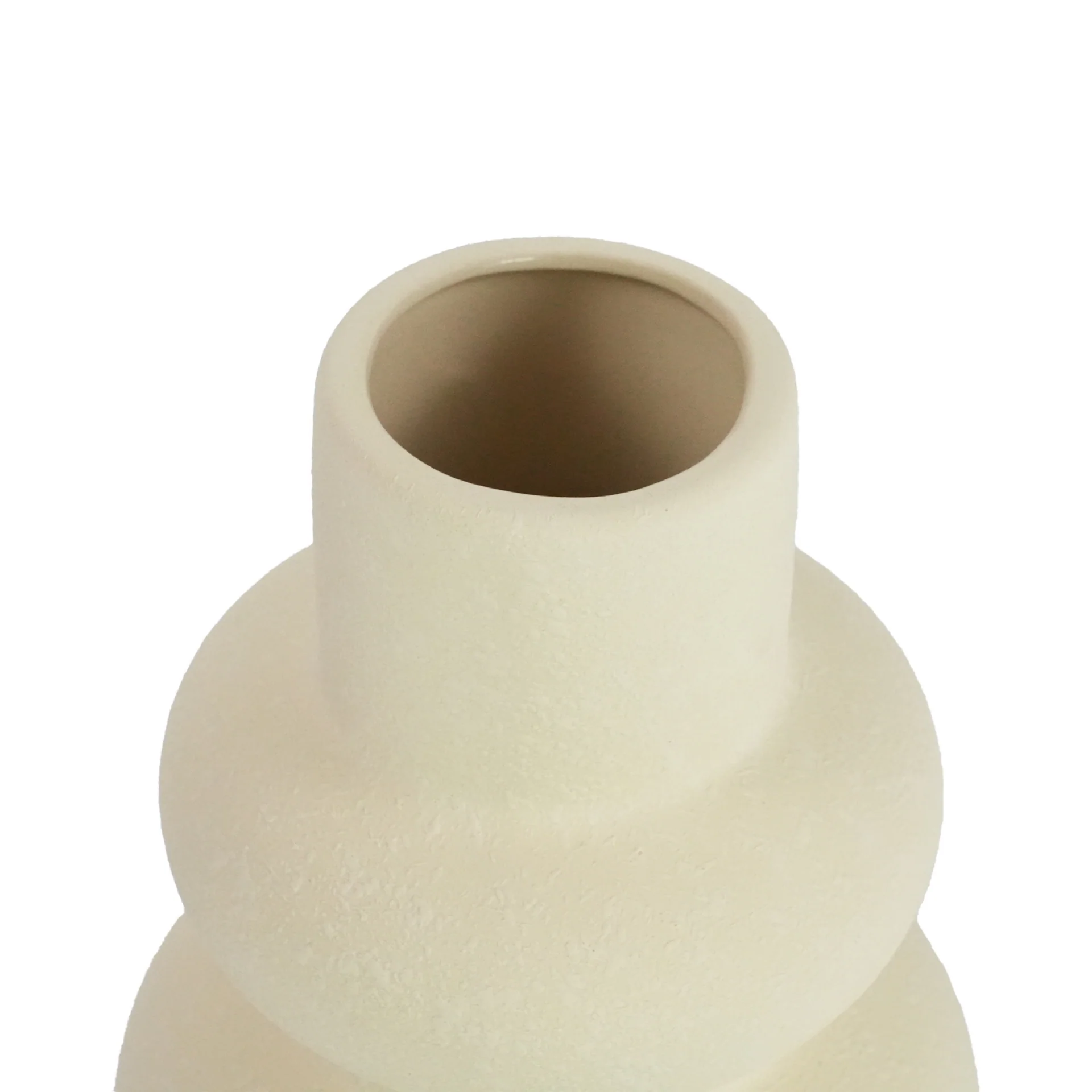 Bliss keramisk vas sandfärgad 19,5 cm - Image 2