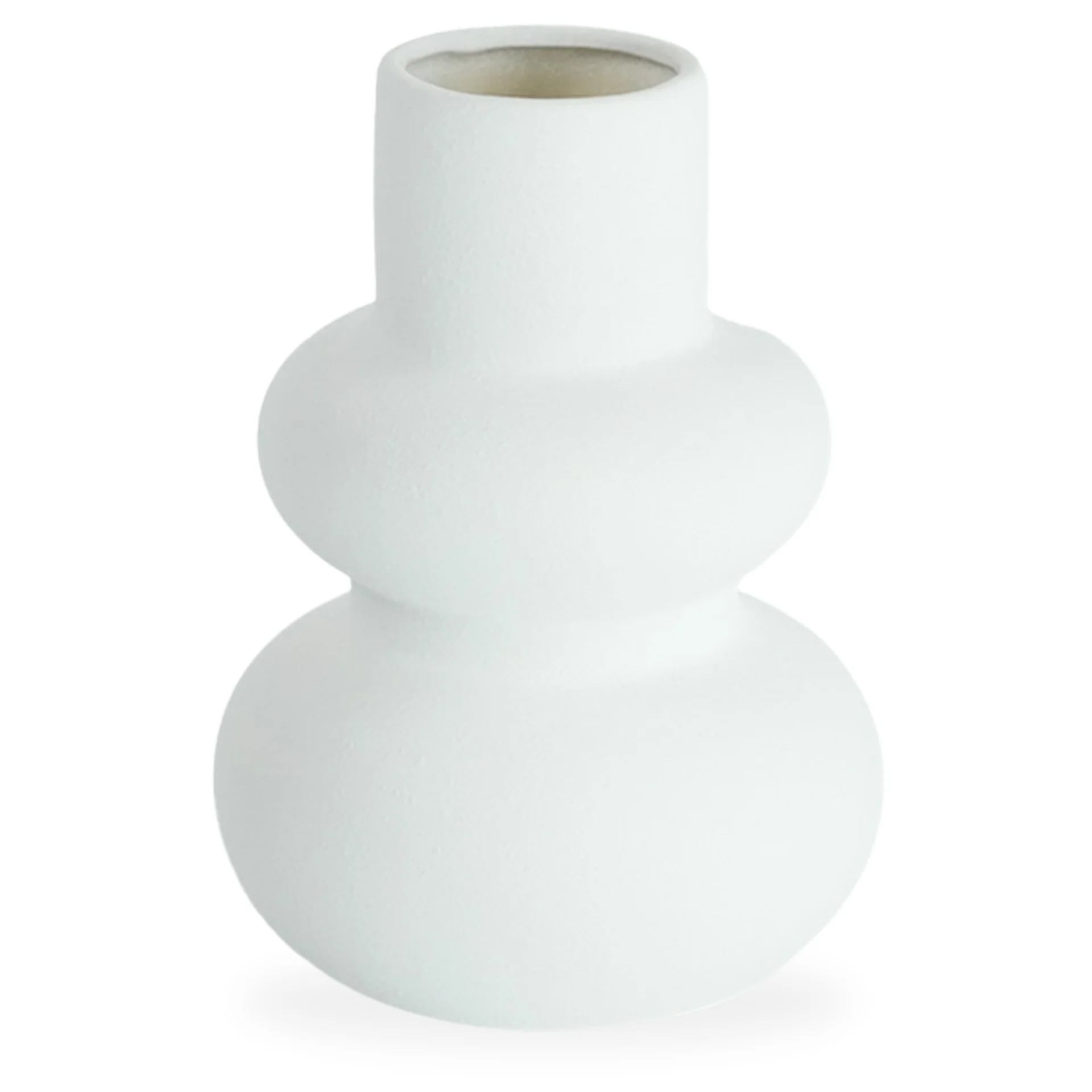 Bliss keramisk vas vit 19,5 cm