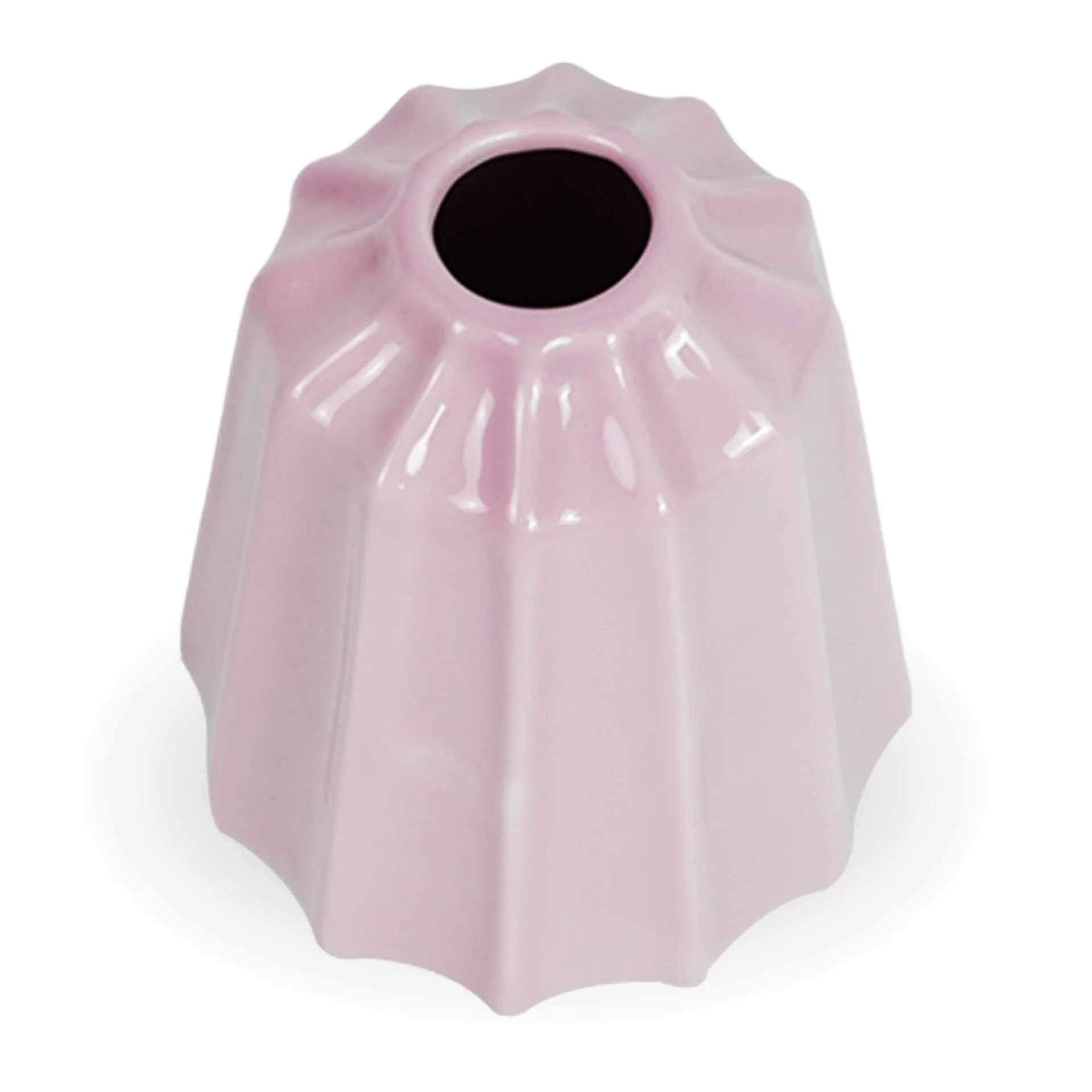 Caddi keramisk vas rosa 15 cm - Image 2