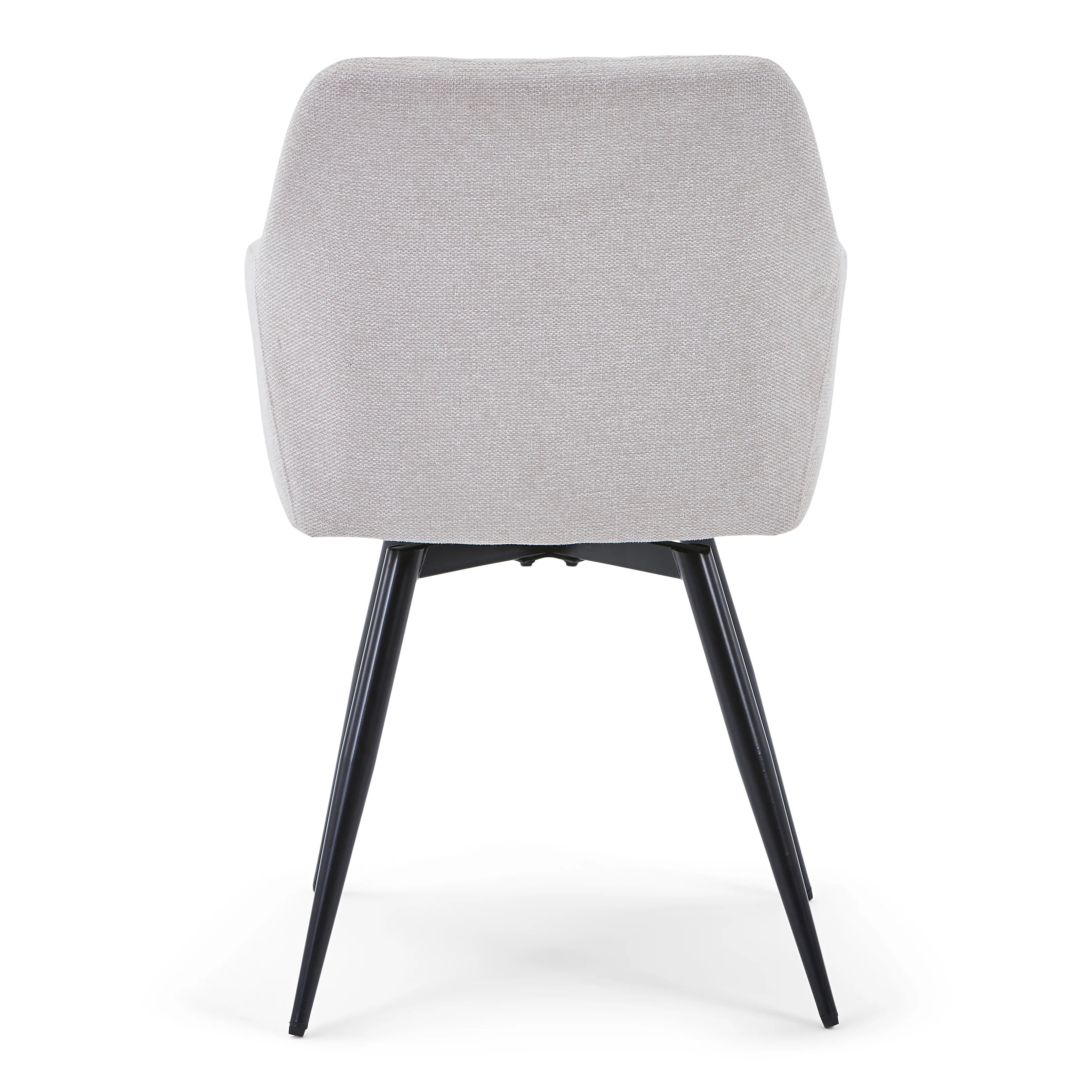 Carlo - Snurrstol med armstöd i beige - Image 5
