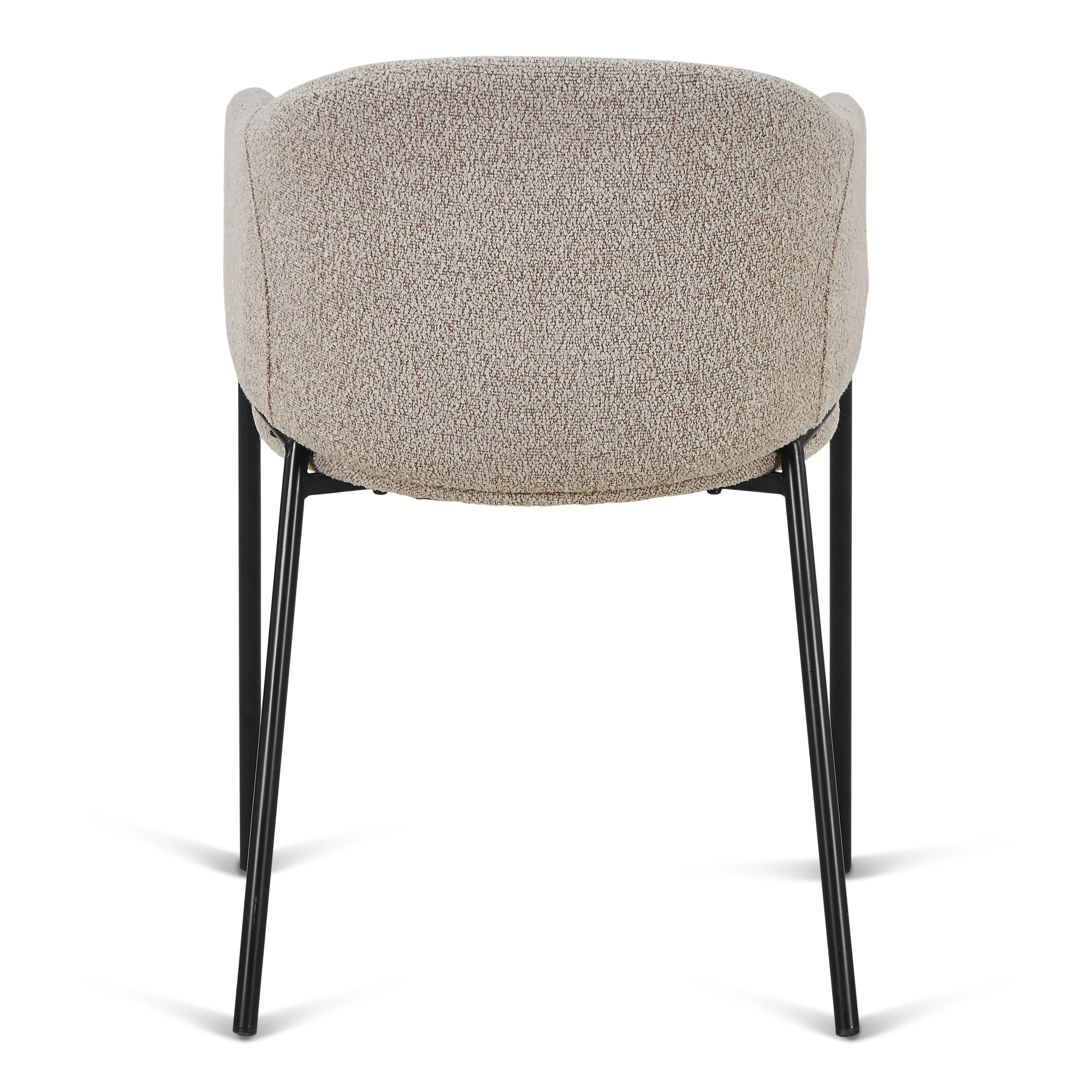 Carolina matstol i beige bouclé - Image 7
