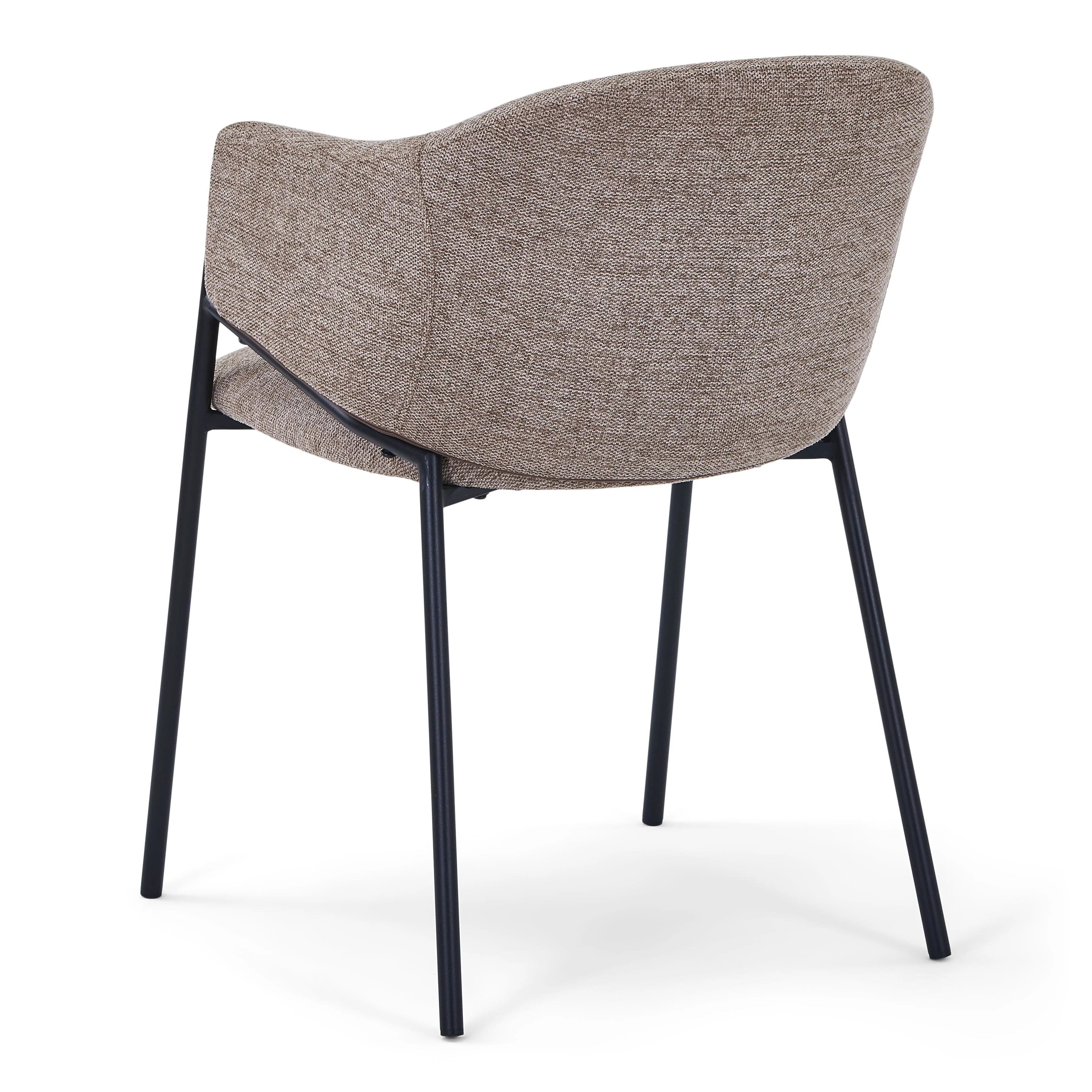 Carolina matstol i sand textil - Image 2