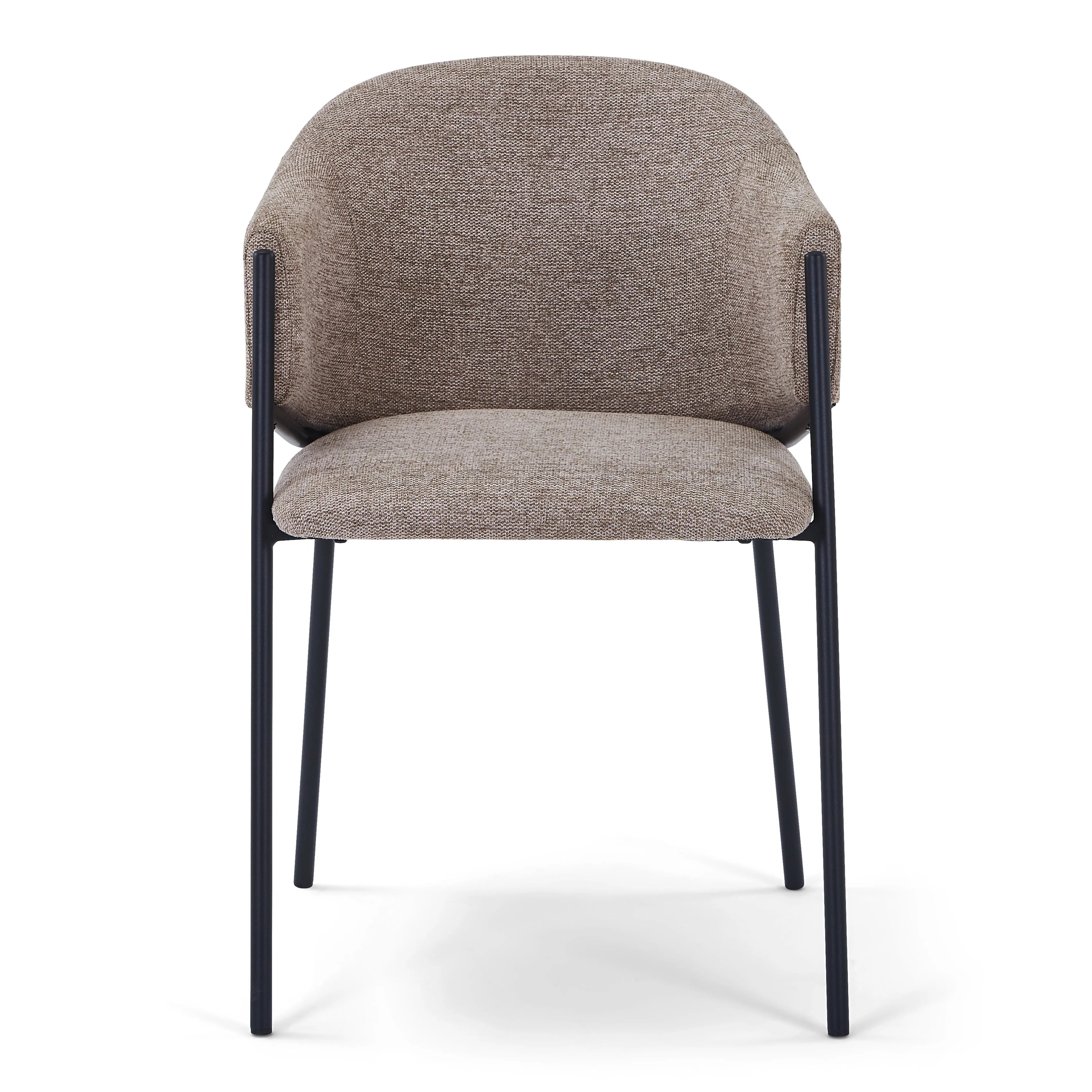 Carolina matstol i sand textil - Image 3