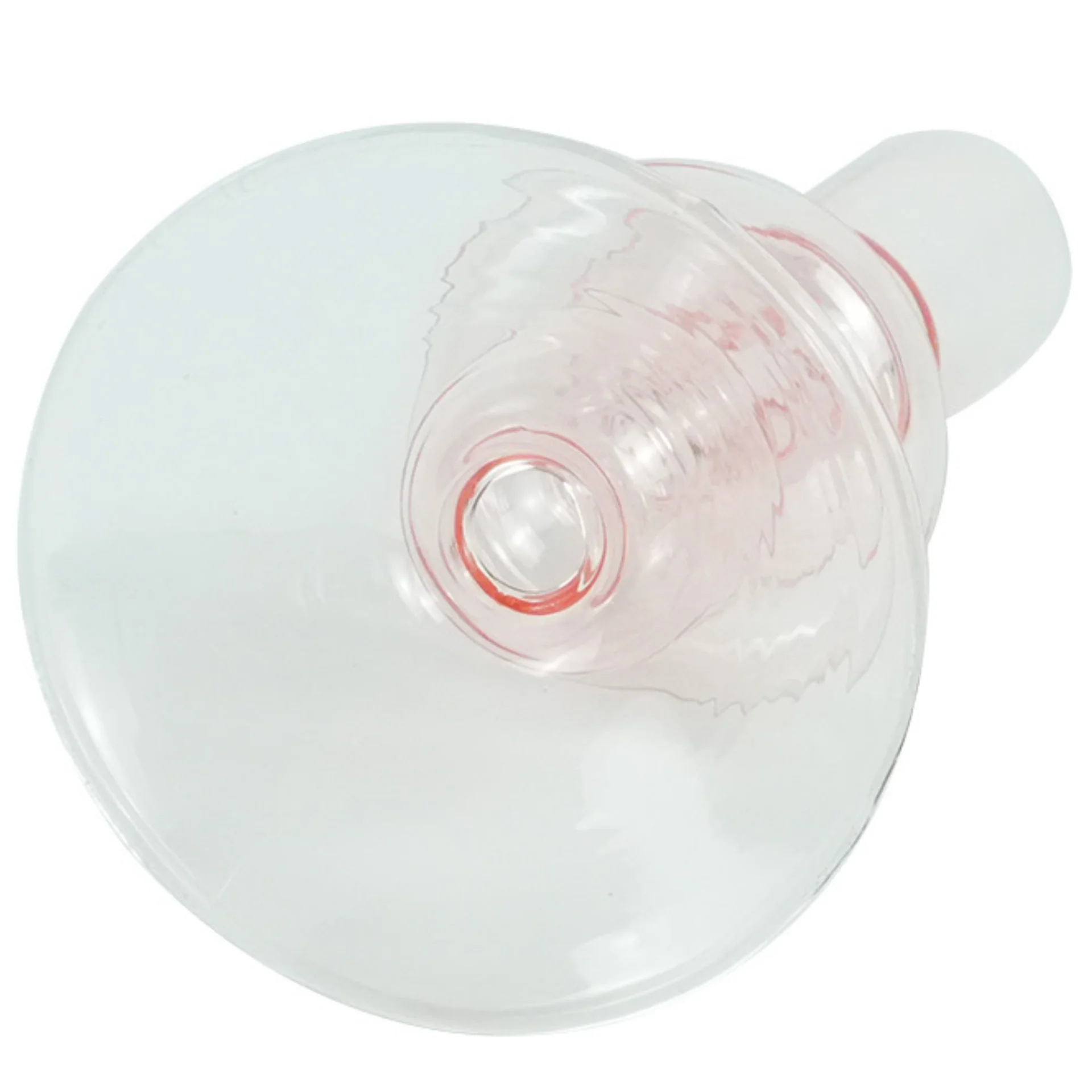 Chicka ljusstake glas rosa 21 cm - Image 4