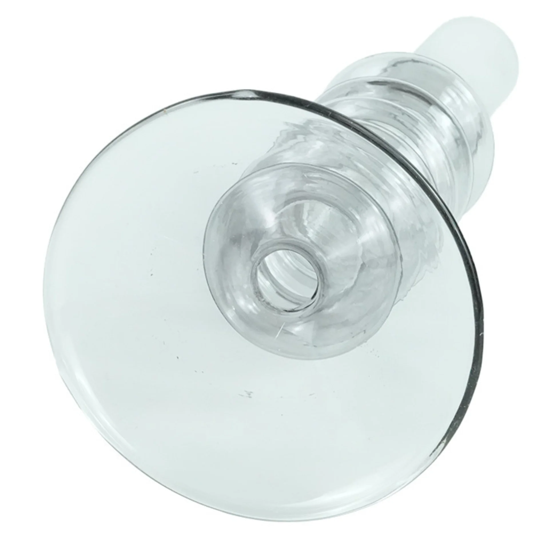 Chili ljusstake glas grå 21 cm - Image 4
