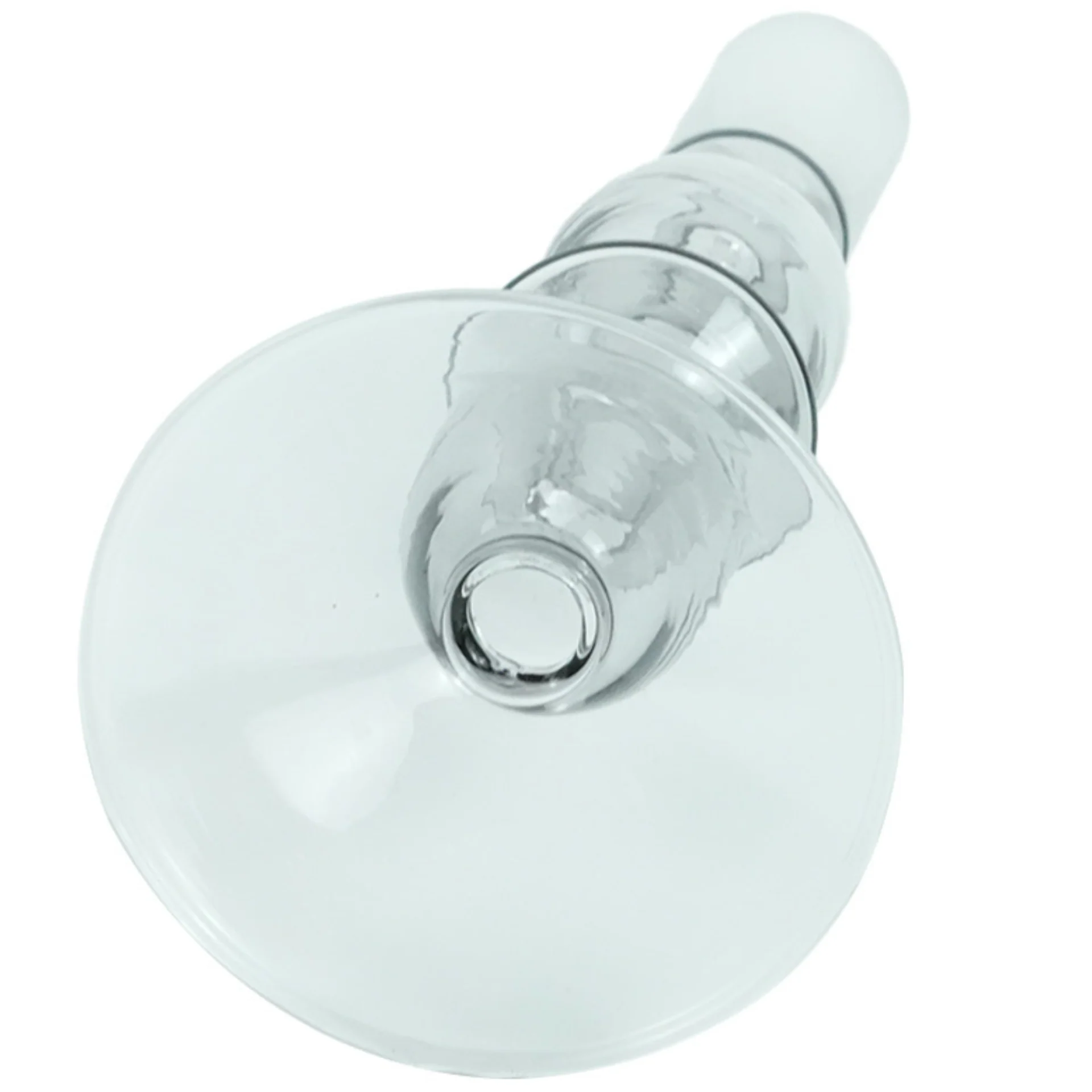 Cora glas ljusstake grå 20 cm - Image 4