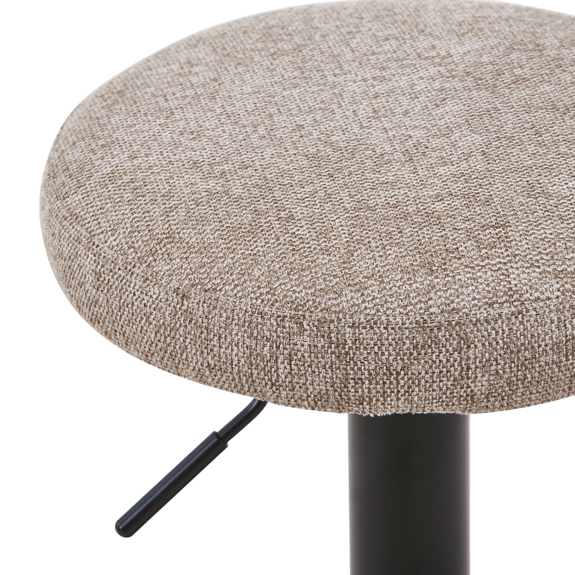 Ditte - barstol med 360 graders med snurrfunktion i sand - Image 4