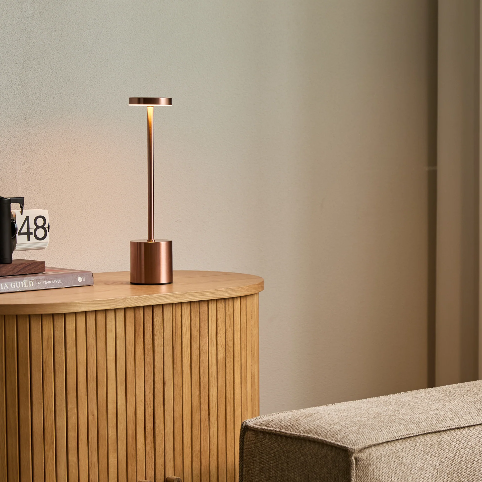 Elvis LED bordslampa brons - Image 6