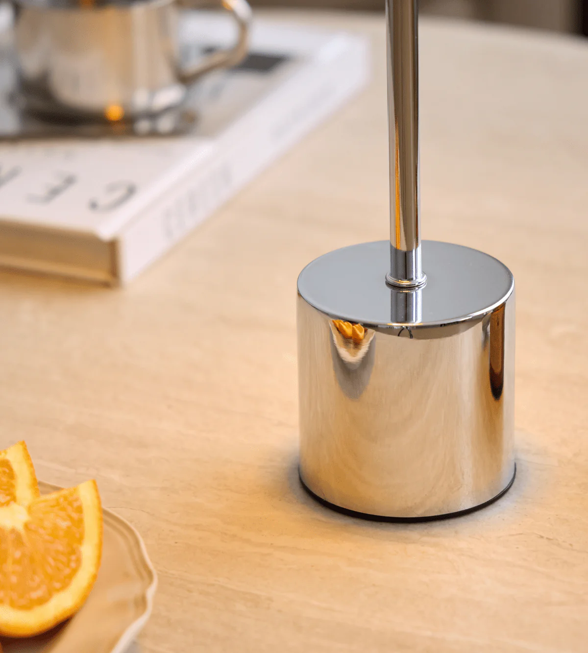 Elvis LED-bordslampa Chrome - Image 6