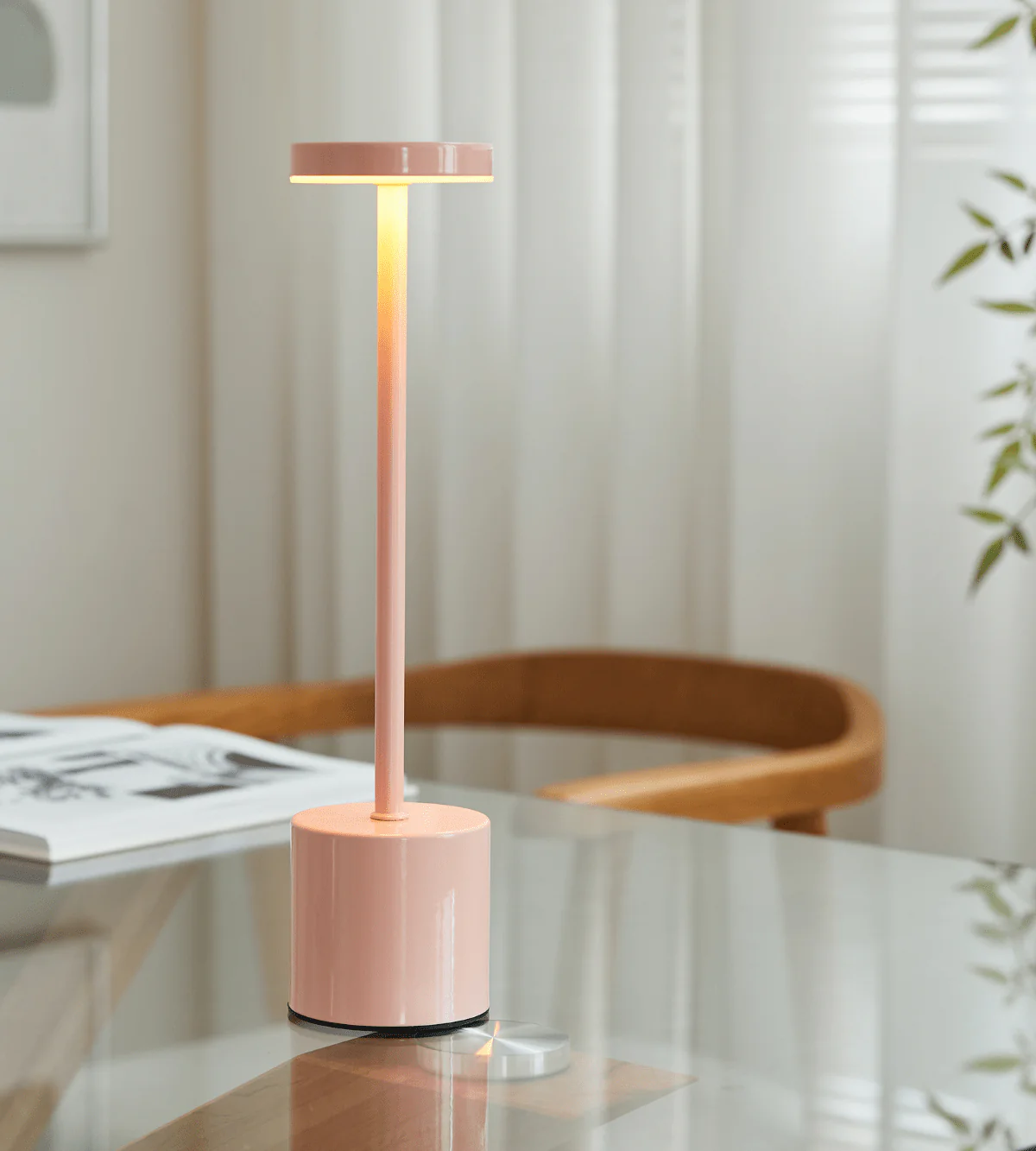 Elvis LED-bordslampa Rosa - Image 3