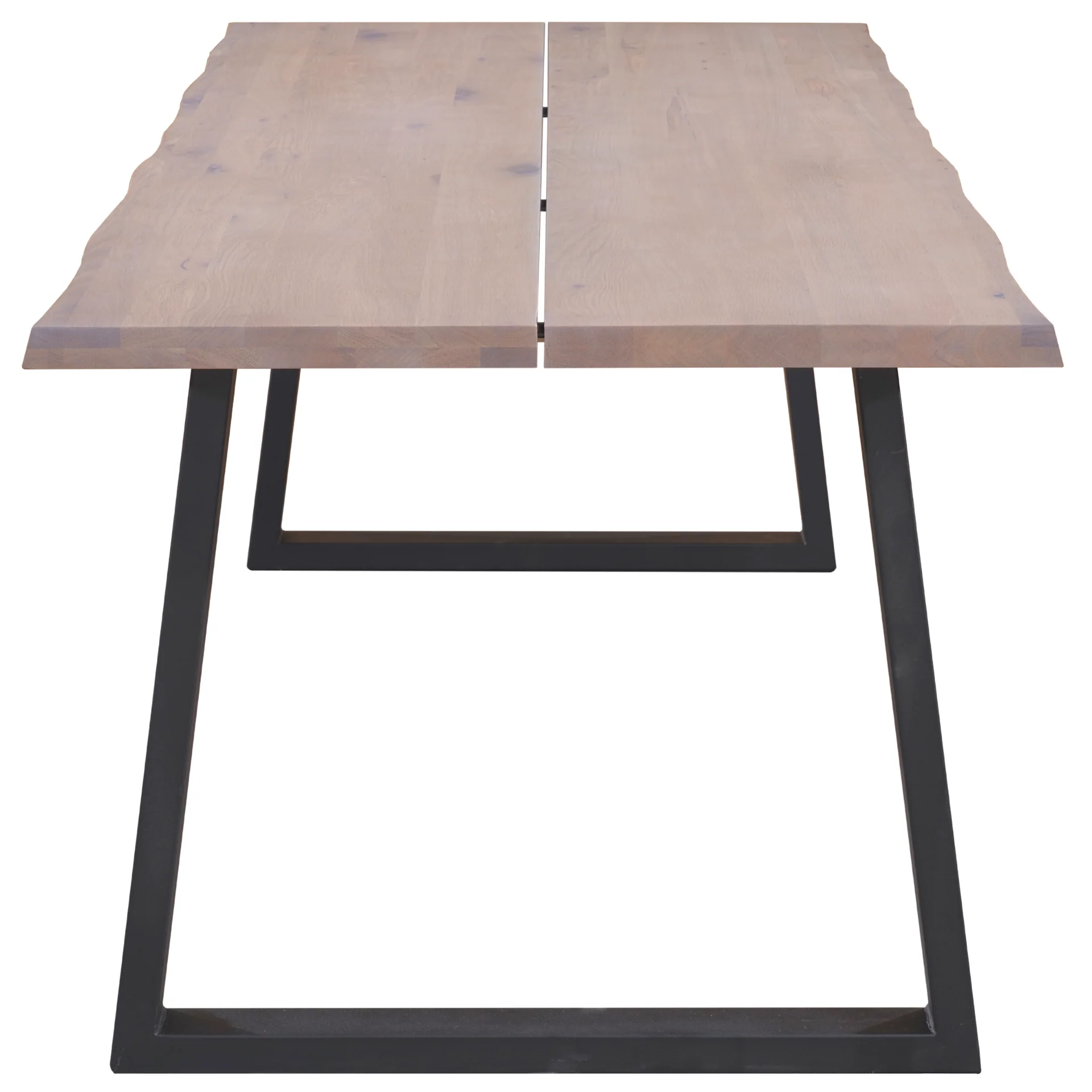 Esther plankbord - 300x95 cm - i vitoljad ek med fyrkantiga ben - (Förberett för tilläggsskivor) - Image 3