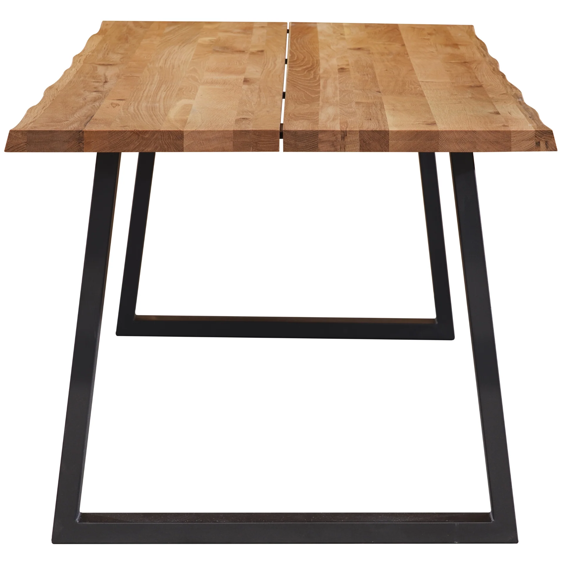 Esther - Plankbord 200 x 95 cm i naturoljad ek med fyrkantiga ben (förberett för tilläggsskivor) - Image 3
