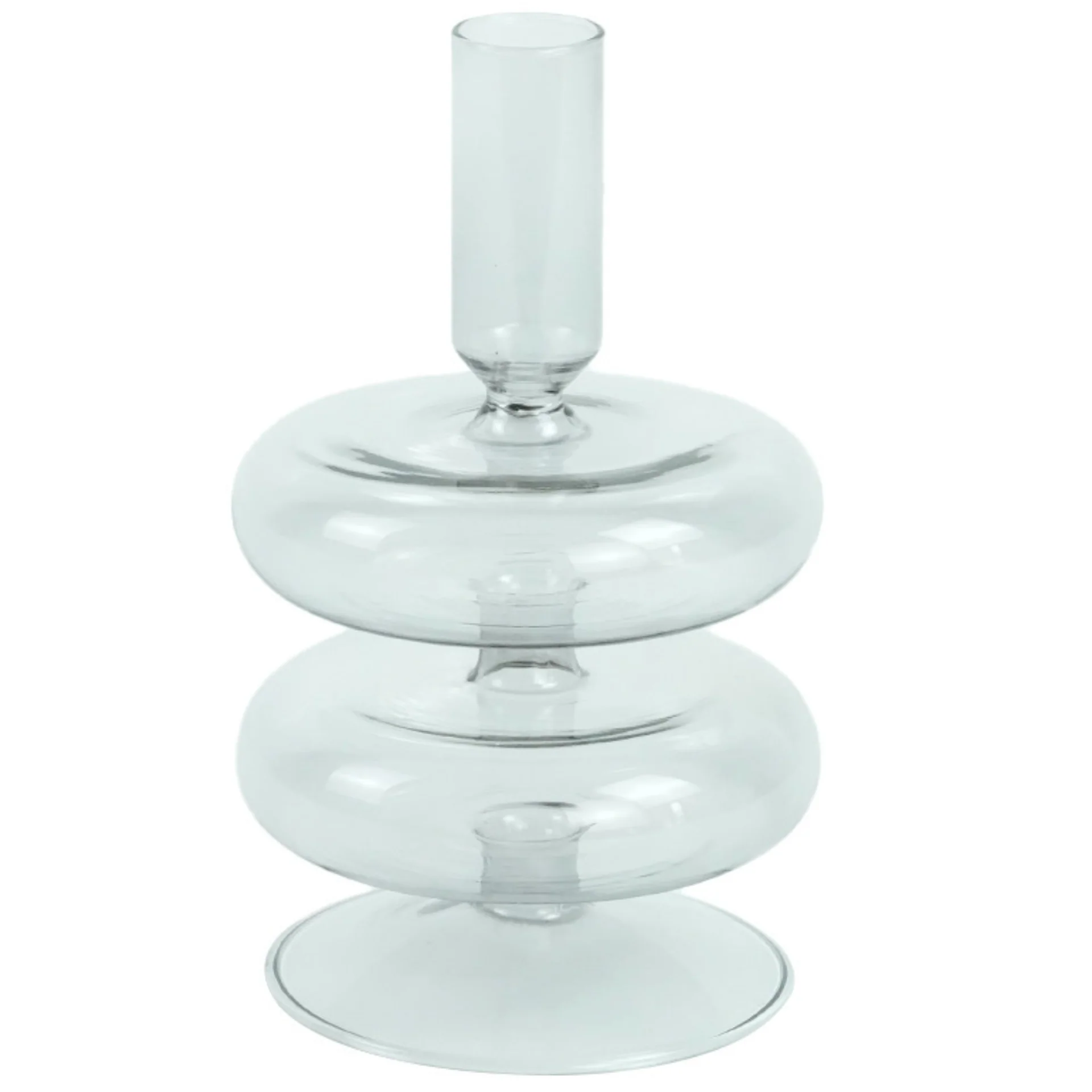 Fairy glas ljusstake grå 15 cm - Image 4