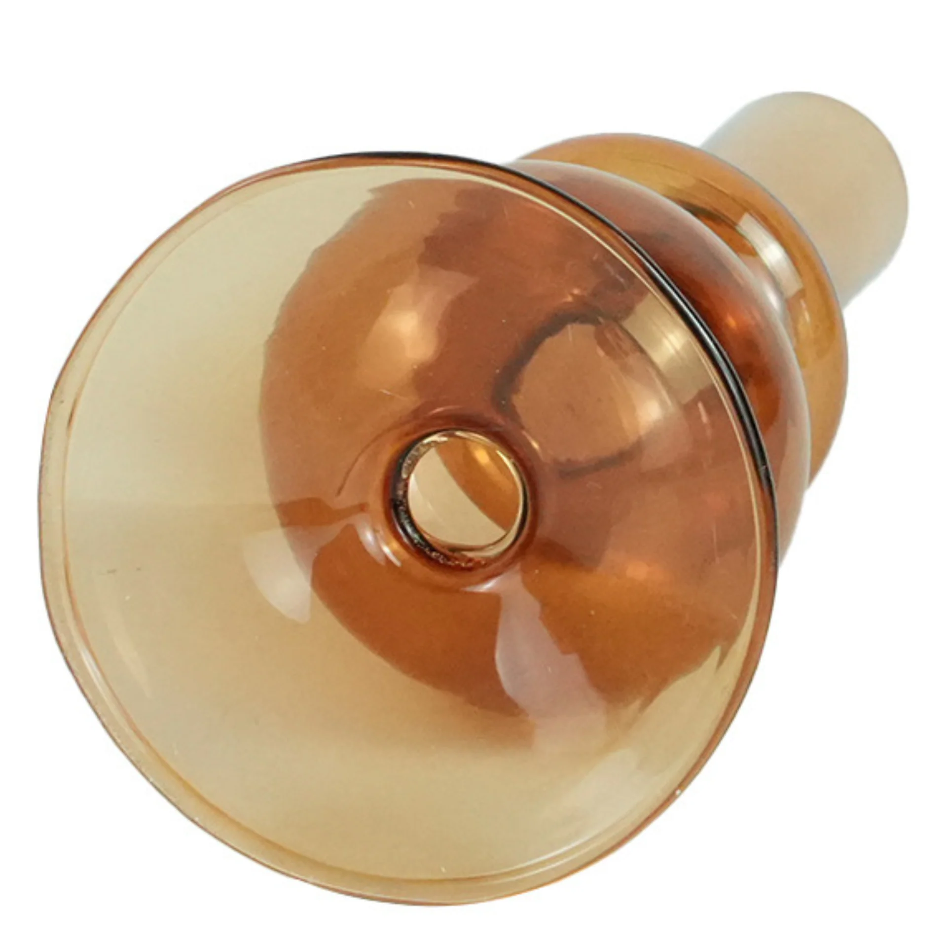 Fendi glasljusstake bärnsten 15 cm - Image 4