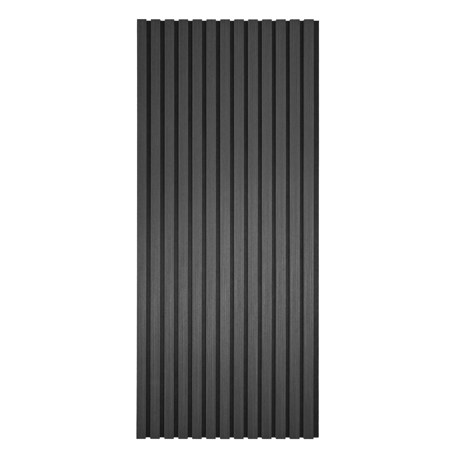 Flexibel akustikpanel i svart ekfanér 1200x520x18 mm - Image 3