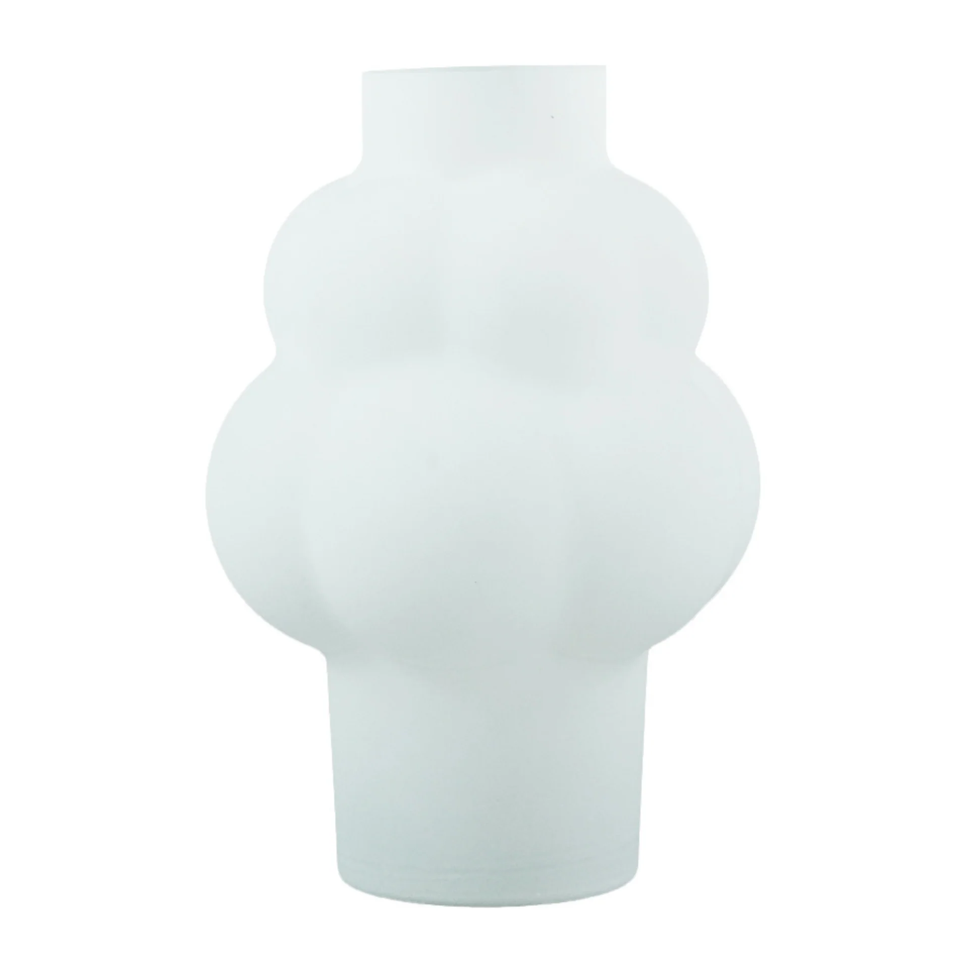 Foxy glasvas vit 21 cm