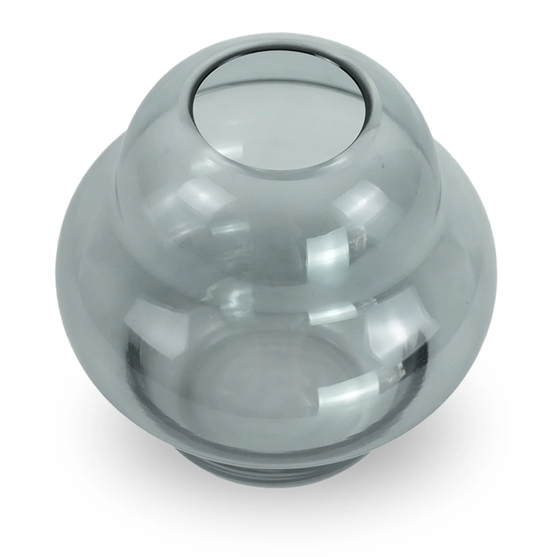 Gina glasvas rökt 20 cm - Image 2