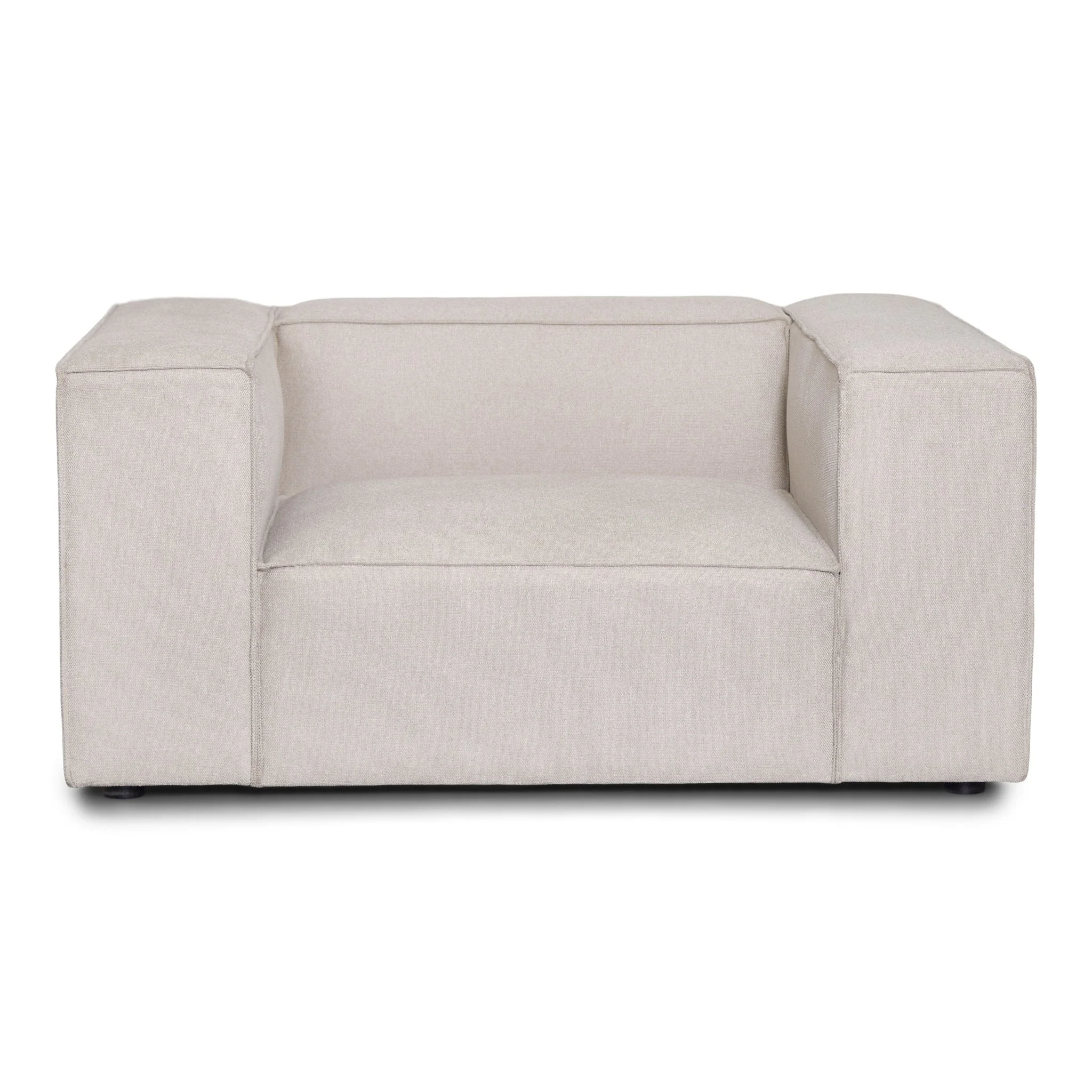 Hailey fåtölj i beige L: 136 × D: 100 × H: 64 cm