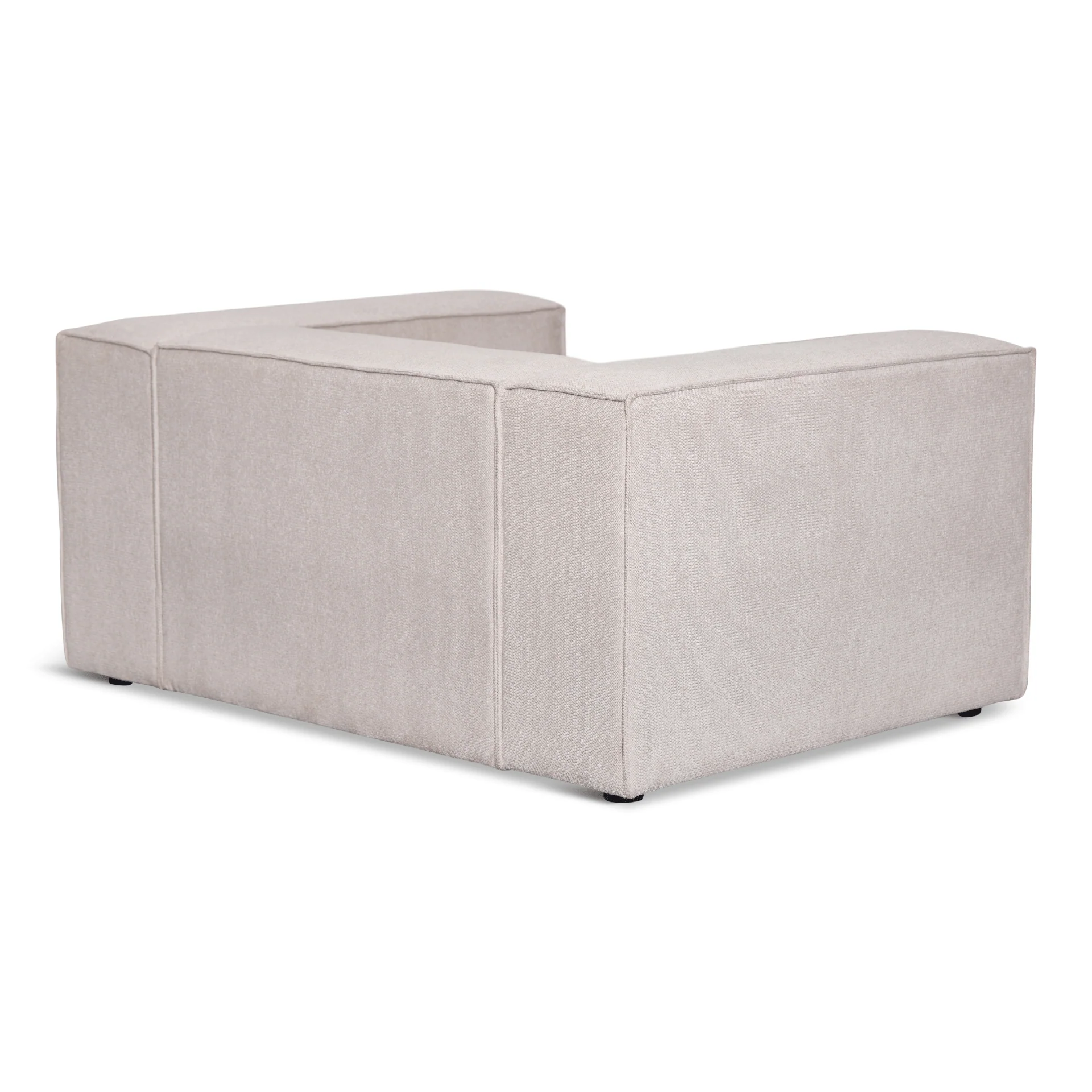 Hailey fåtölj i beige L: 136 × D: 100 × H: 64 cm - Image 10