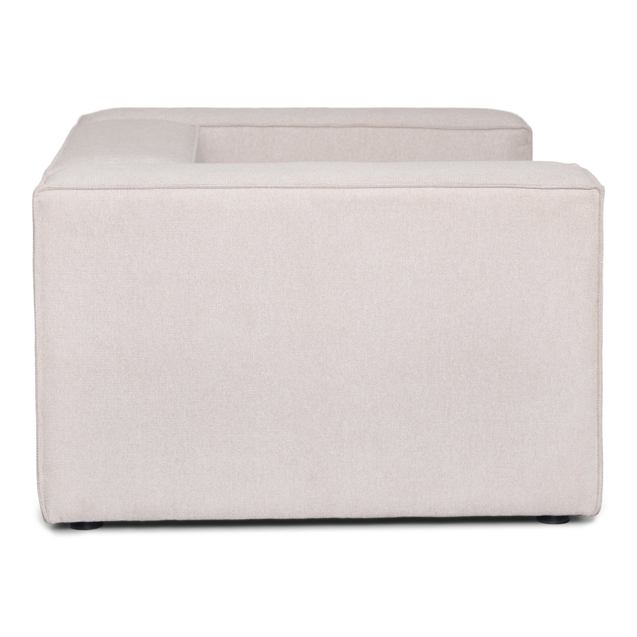 Hailey fåtölj i beige L: 136 × D: 100 × H: 64 cm - Image 8