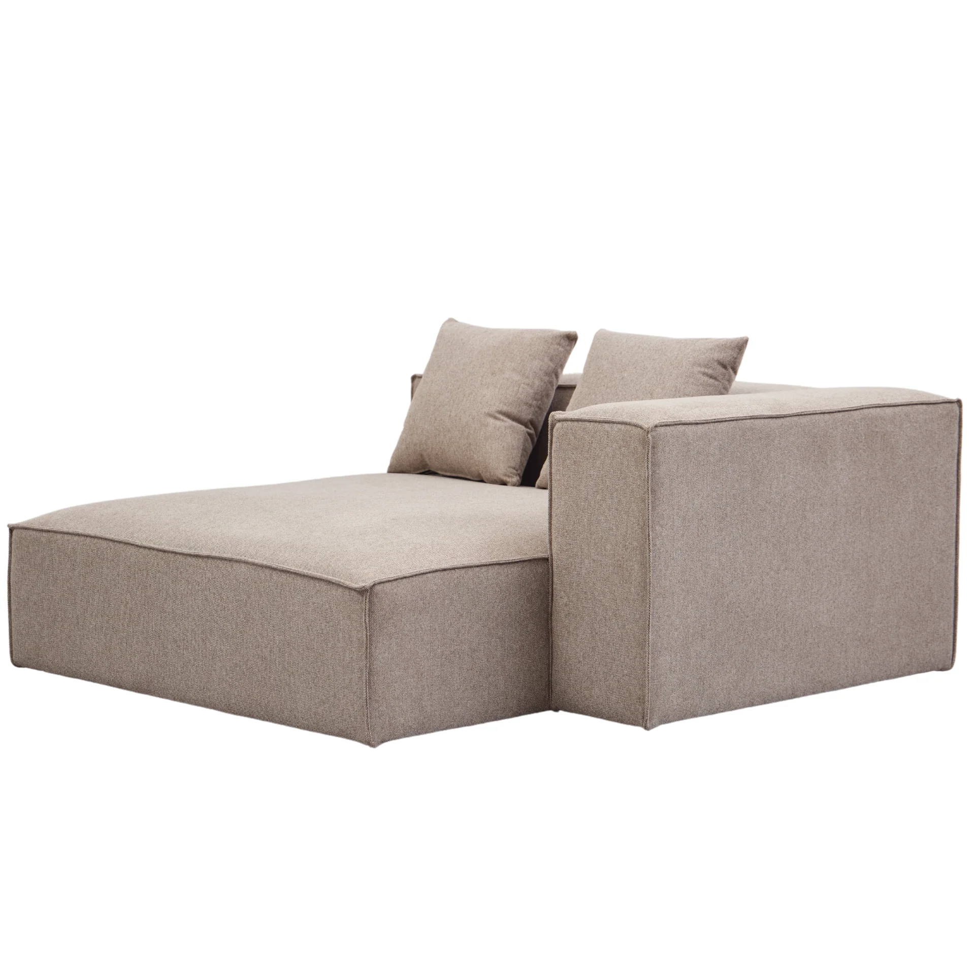Hailey höger schäslongmodul i sand L: 147 x D: 148 x H: 65 cm - Image 4