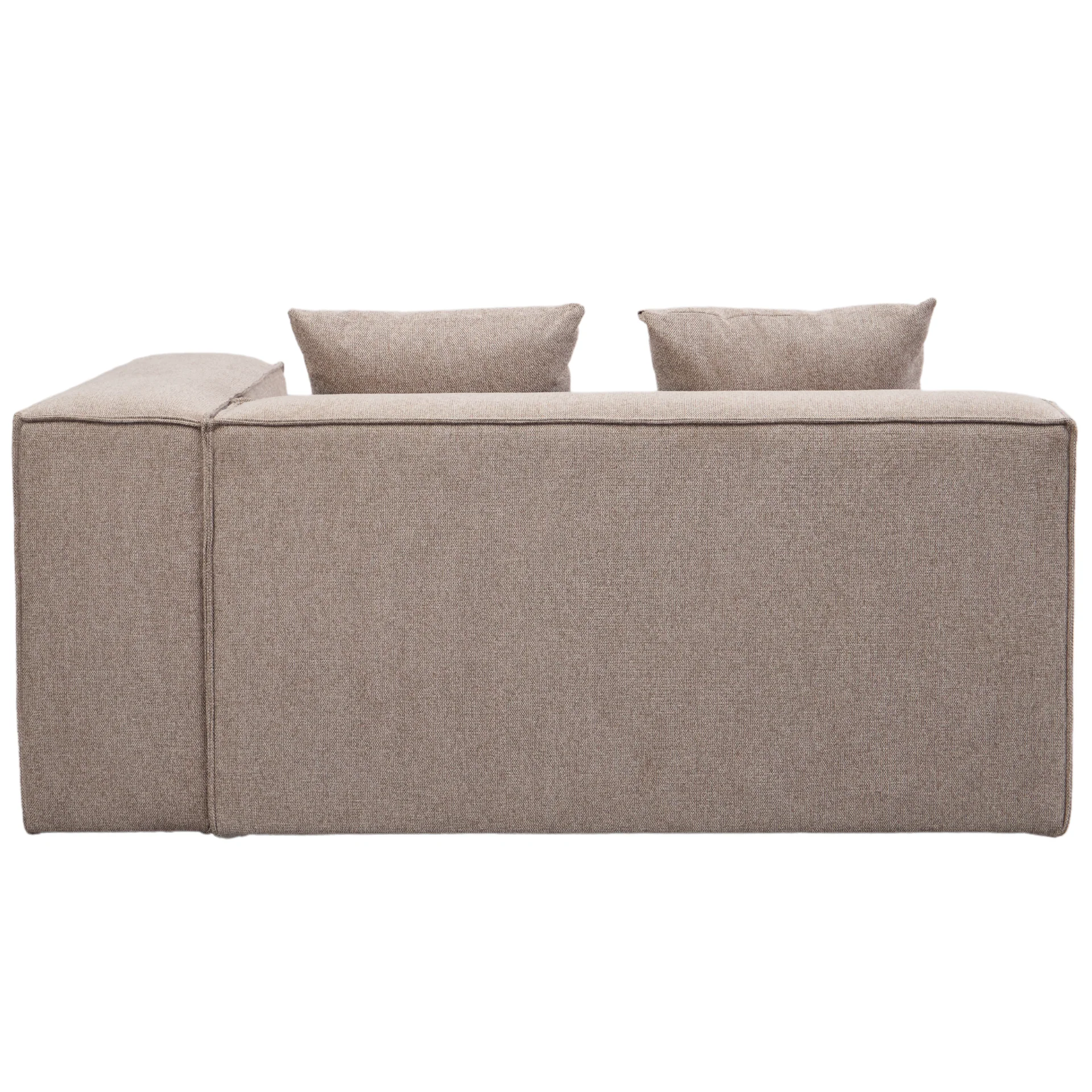 Hailey höger schäslongmodul i sand L: 147 x D: 148 x H: 65 cm - Image 5