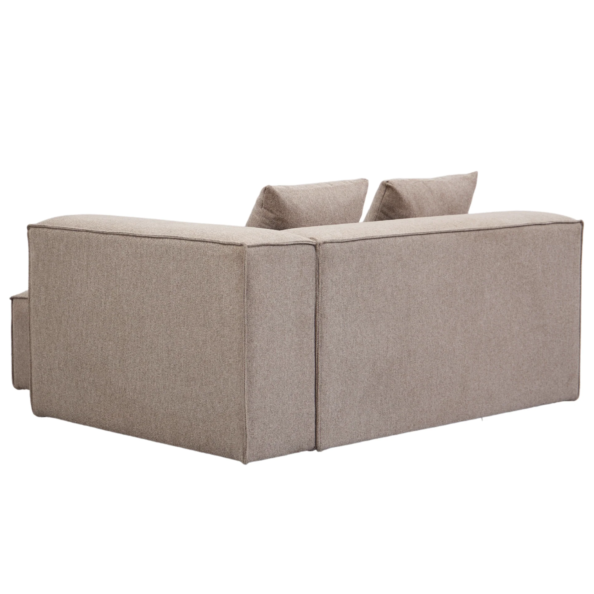 Hailey höger schäslongmodul i sand L: 147 x D: 148 x H: 65 cm - Image 8