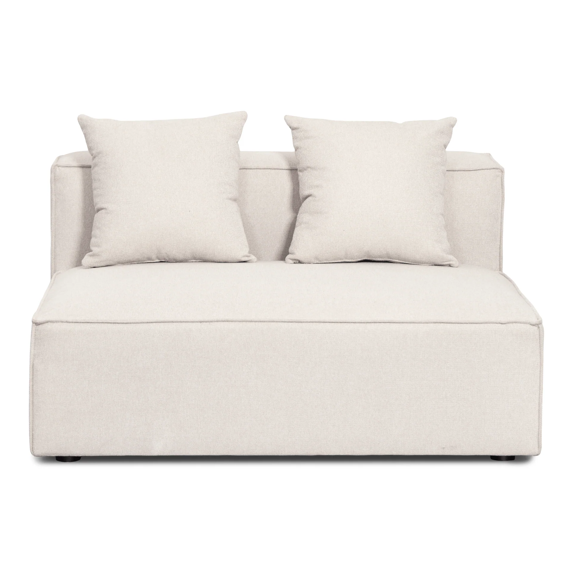 Hailey - Hörnmodulsoffa i beige med 4 moduler (Alternativ 1) L: 368 X D: 247 X H: 65 cm - Image 8