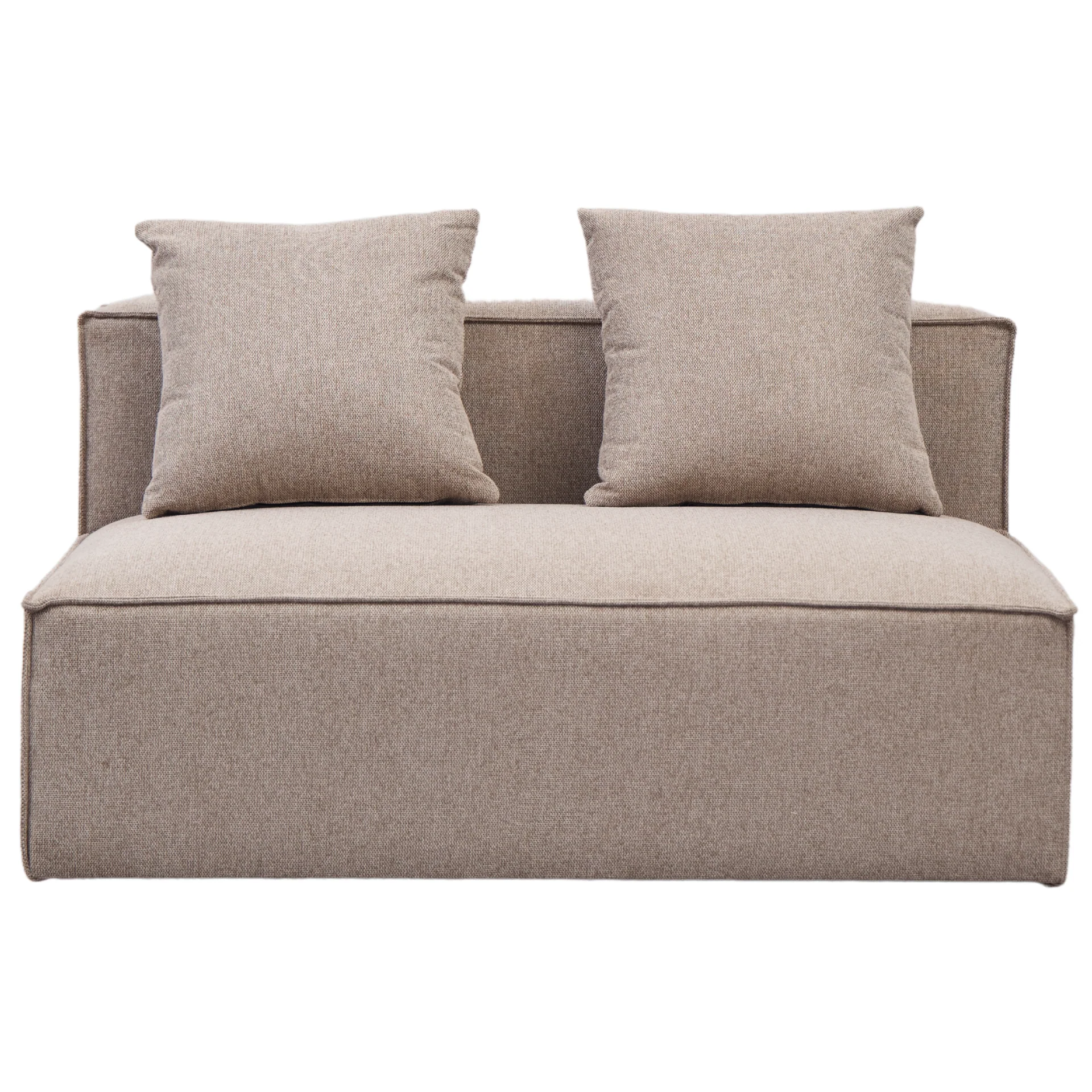 Hailey mittmodul i sand L: 121 x D: 100 x H: 65 cm