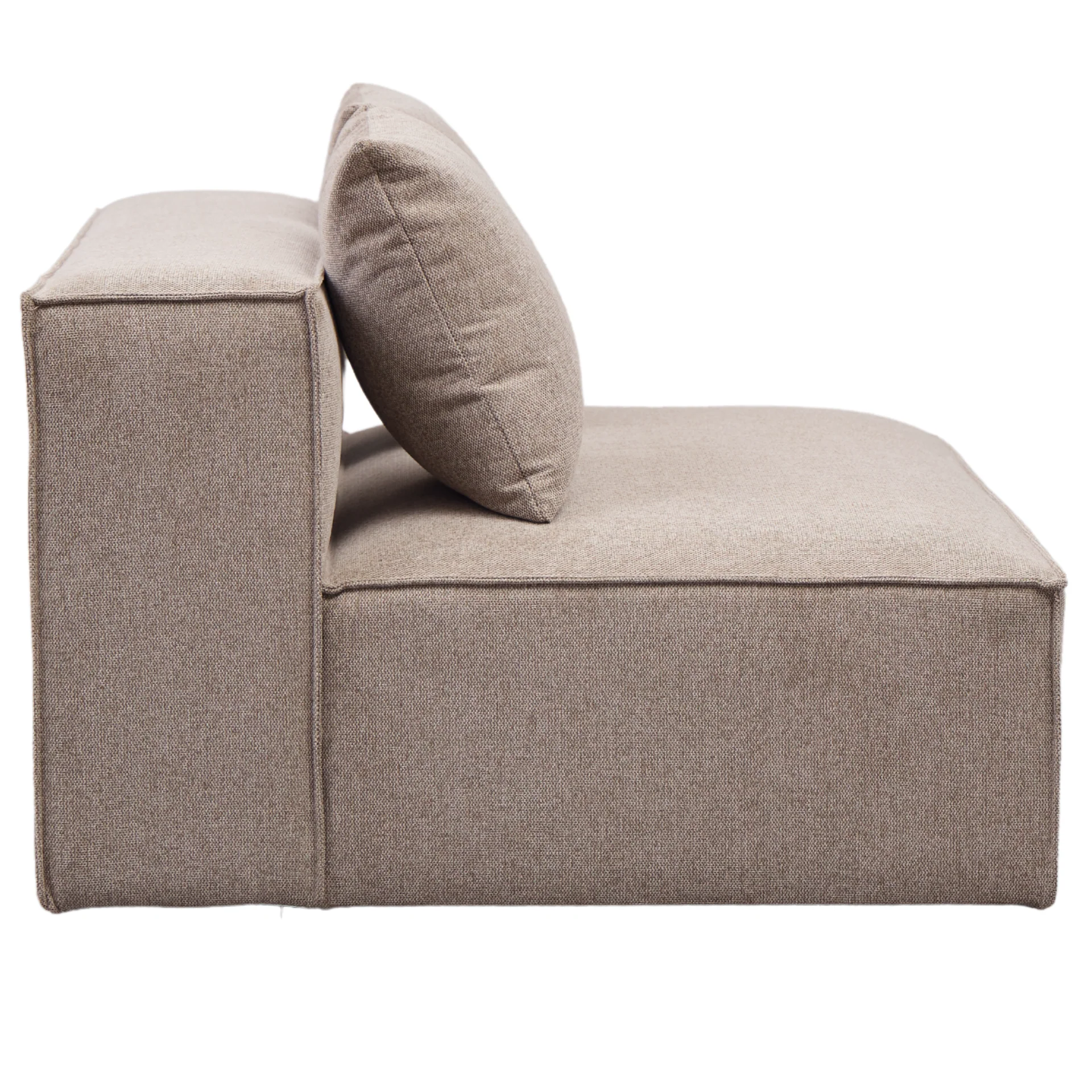 Hailey mittmodul i sand L: 121 x D: 100 x H: 65 cm - Image 7