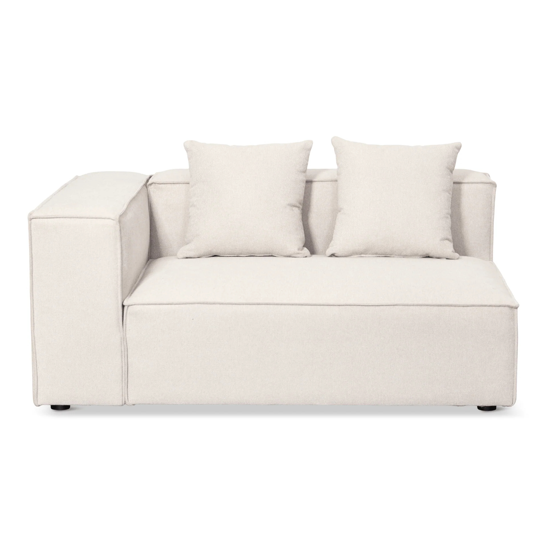 Hailey - Modulsoffa i beige med 2 moduler L: 294 X D: 100 X H: 65 cm - Image 8