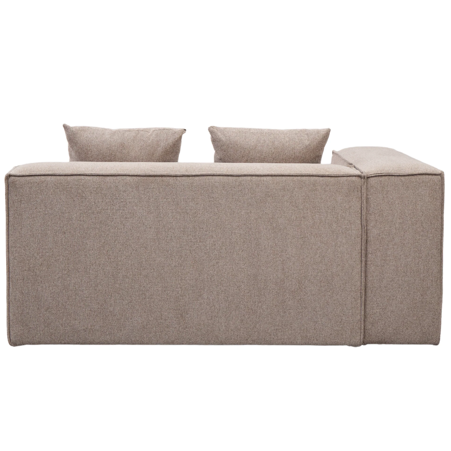 Hailey vänster schäslongmodul i sand L: 147 x D: 148 x H: 65 cm - Image 6