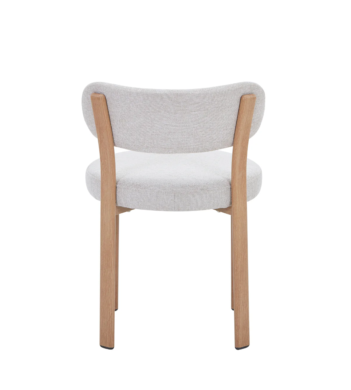 Harriet matstol i beige med eklook - Image 4