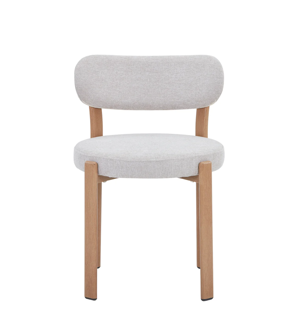 Harriet matstol i beige med eklook - Image 5