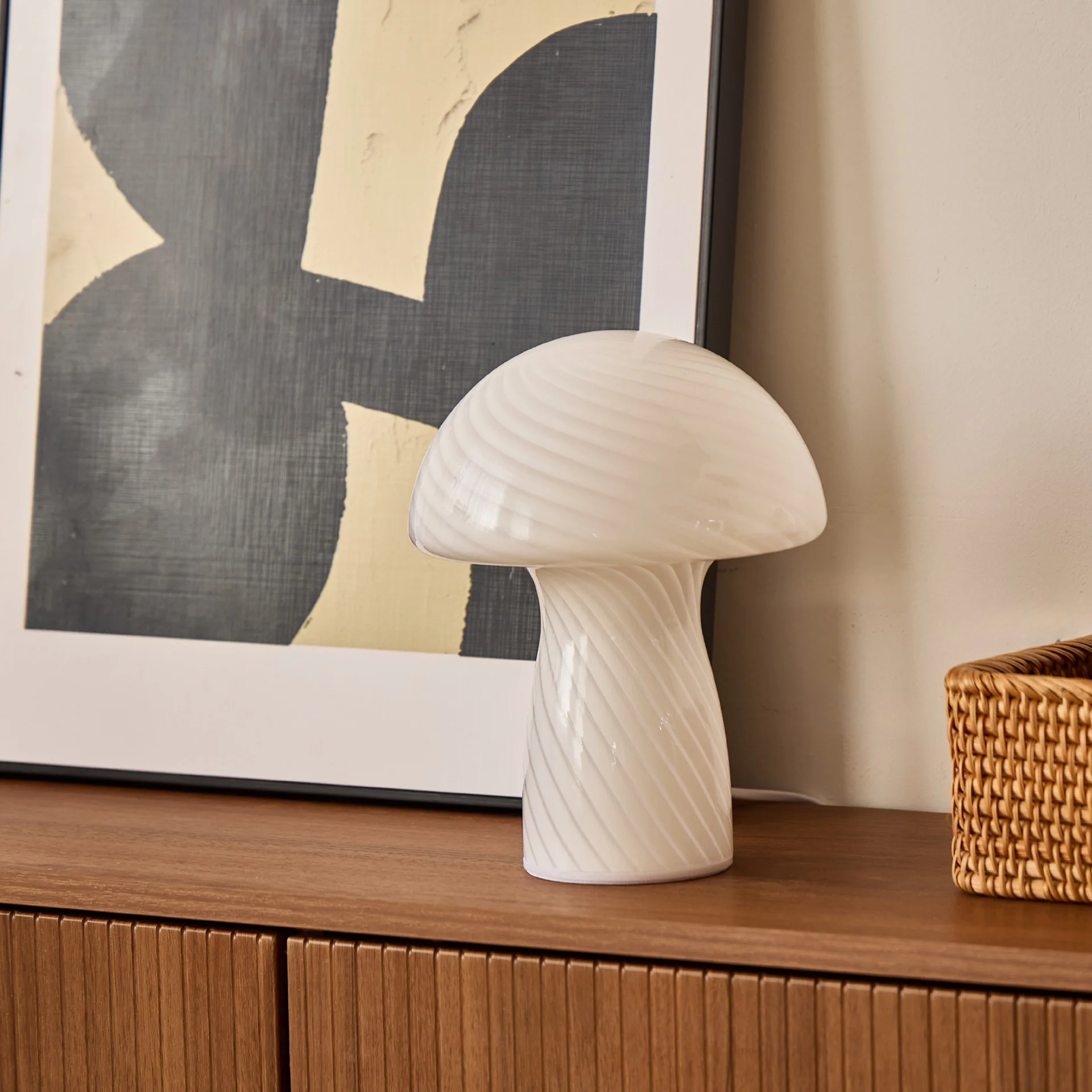 Ida Mushroom LED-lampa vit 24 cm - Image 5