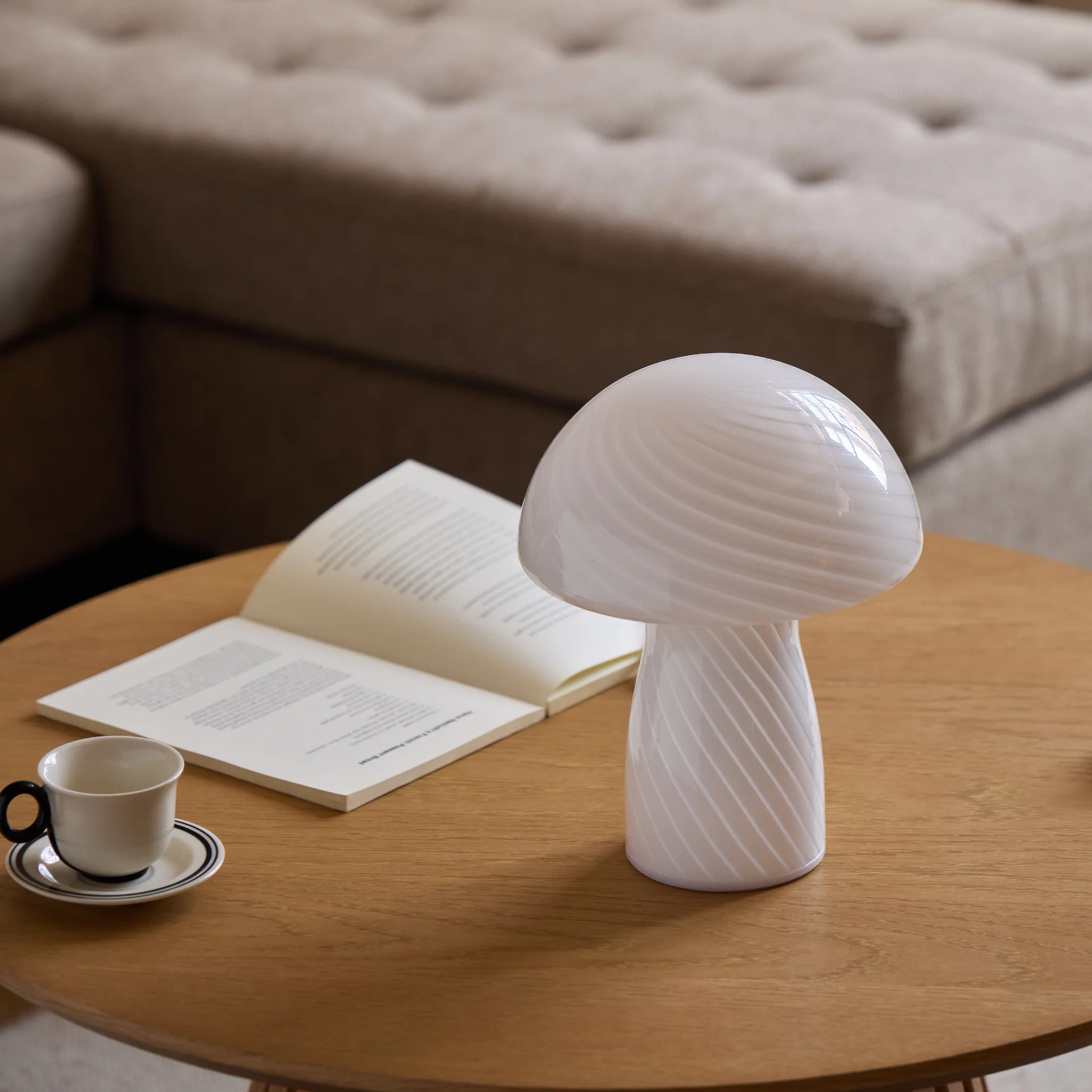 Ida Mushroom LED-lampa vit 24 cm - Image 6