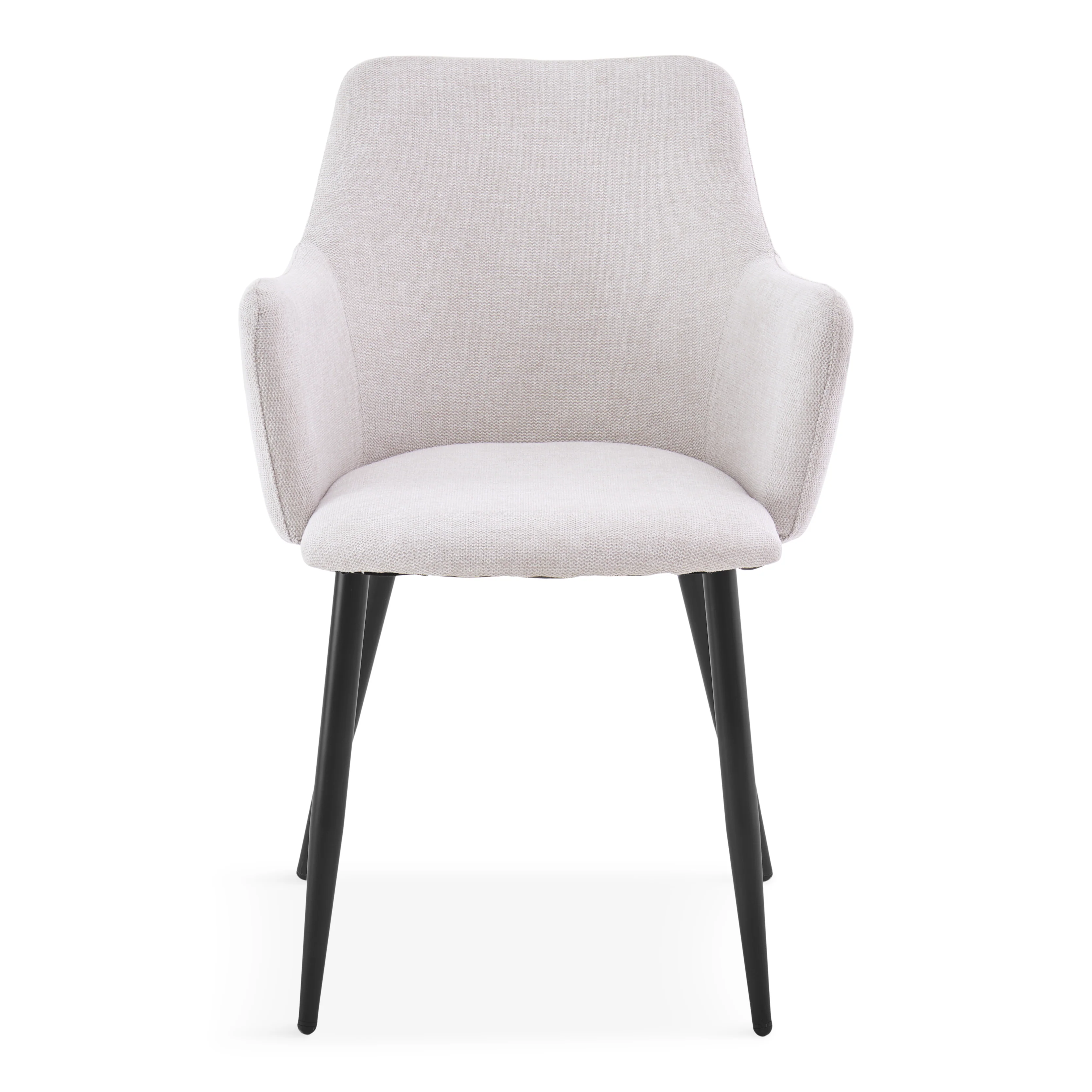 Isabella - Matstol i beige textil - Image 3