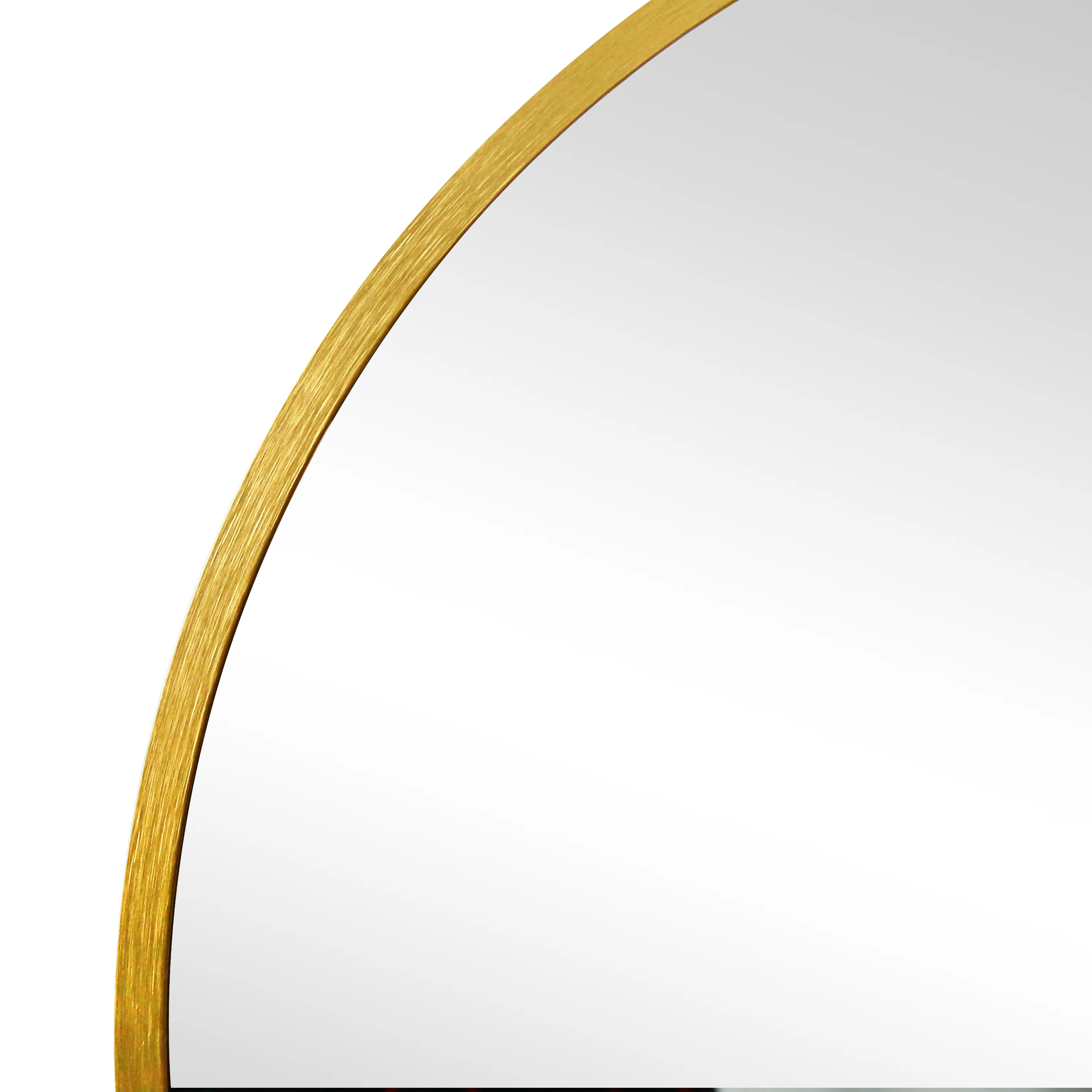 Julia - Spegel rund med ram i mässing/guld Ø50 cm - Image 7