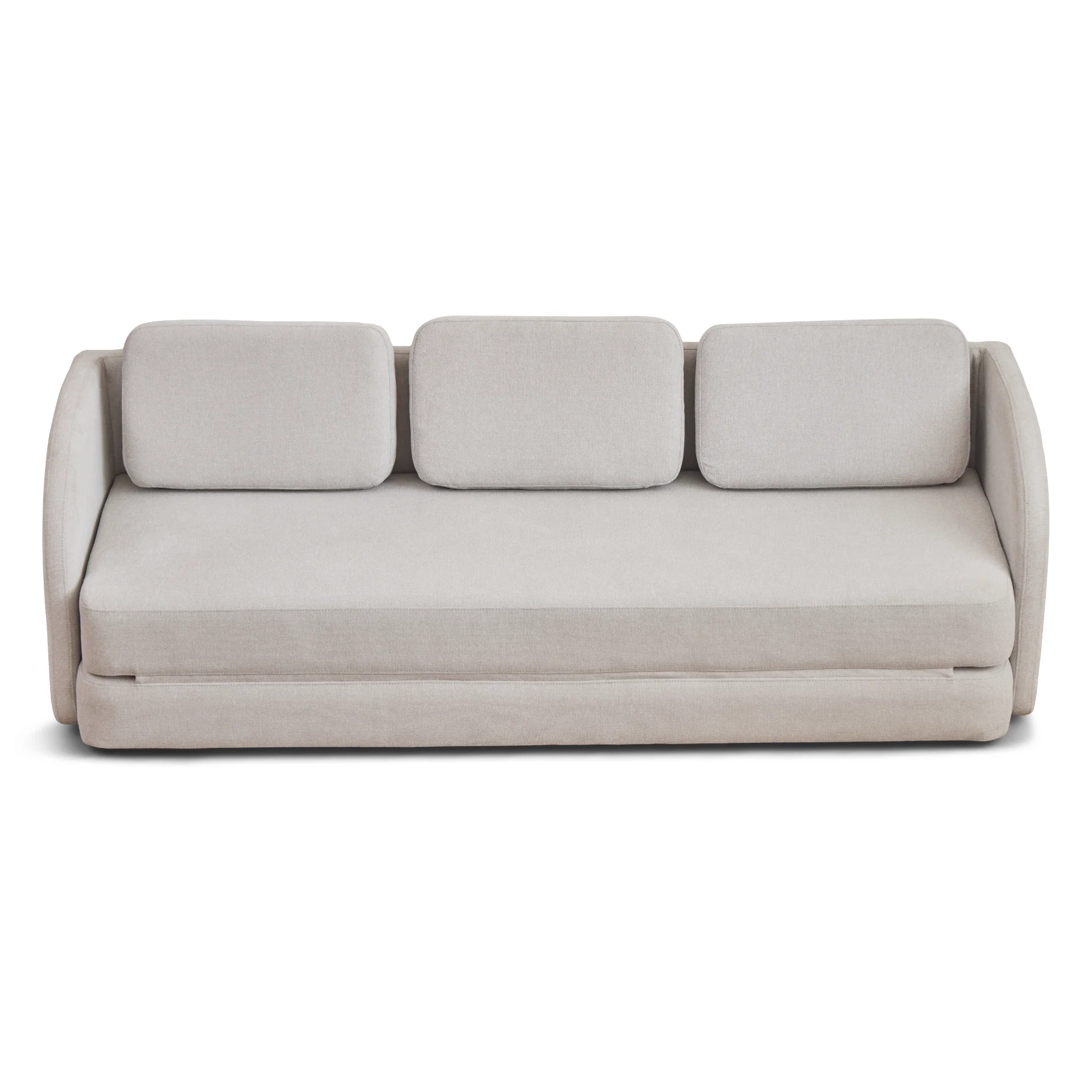 Katarina hopfällbar bäddsoffa beige L: 217 x D: 77/145 x H: 75 cm - Image 8