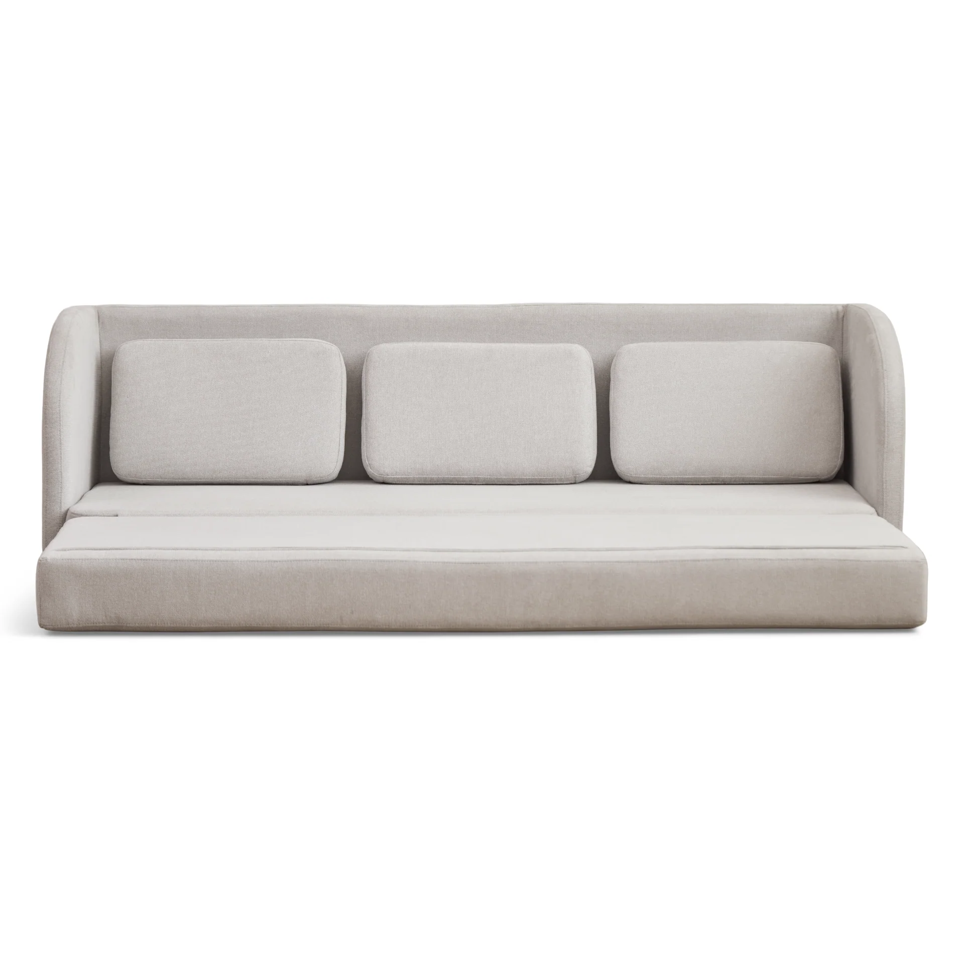 Katarina hopfällbar bäddsoffa beige L: 217 x D: 77/145 x H: 75 cm - Image 9
