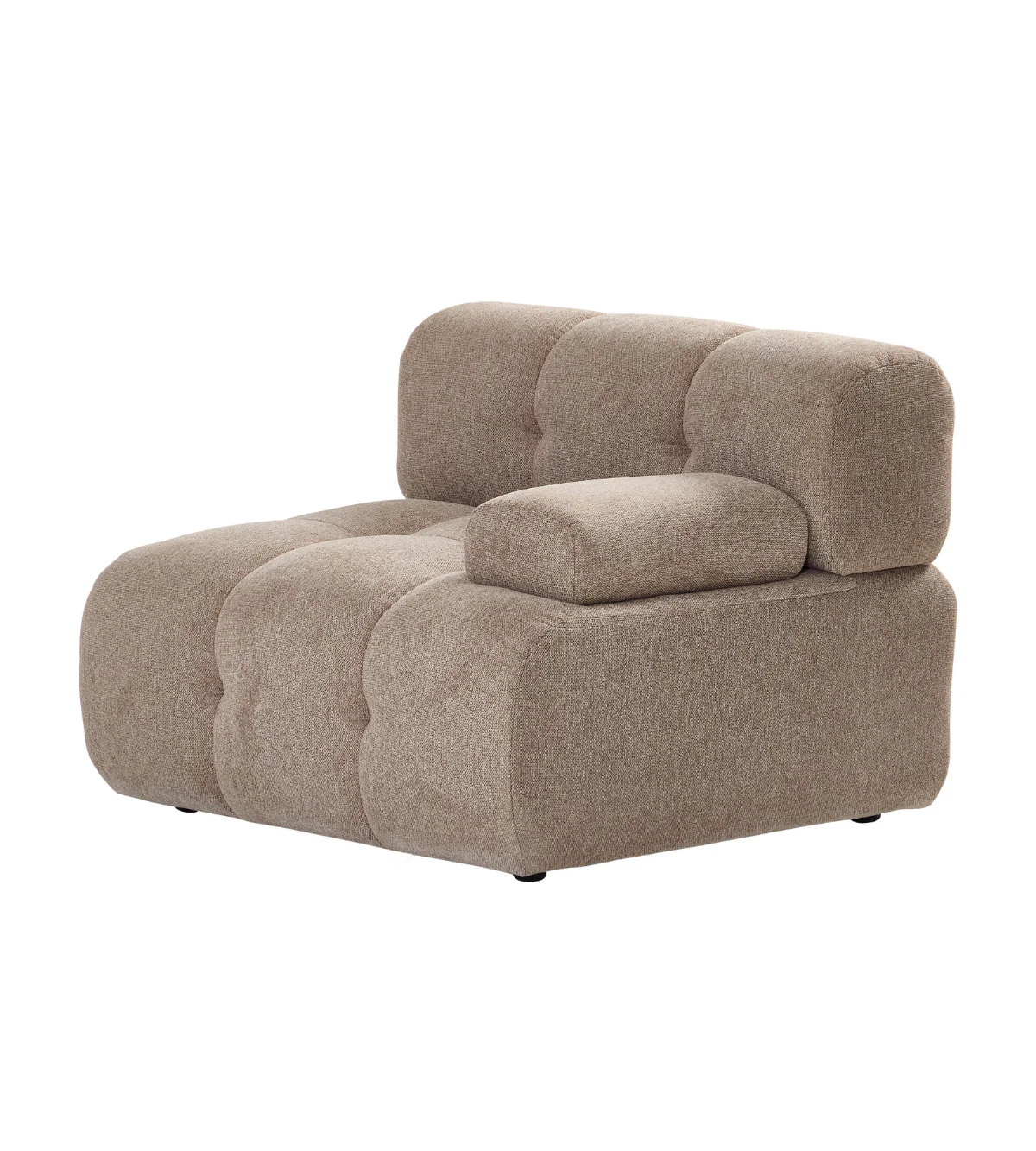 Lilie högermodul i sandfärg - L: 95 x D: 95 x H: 64 cm - Image 5
